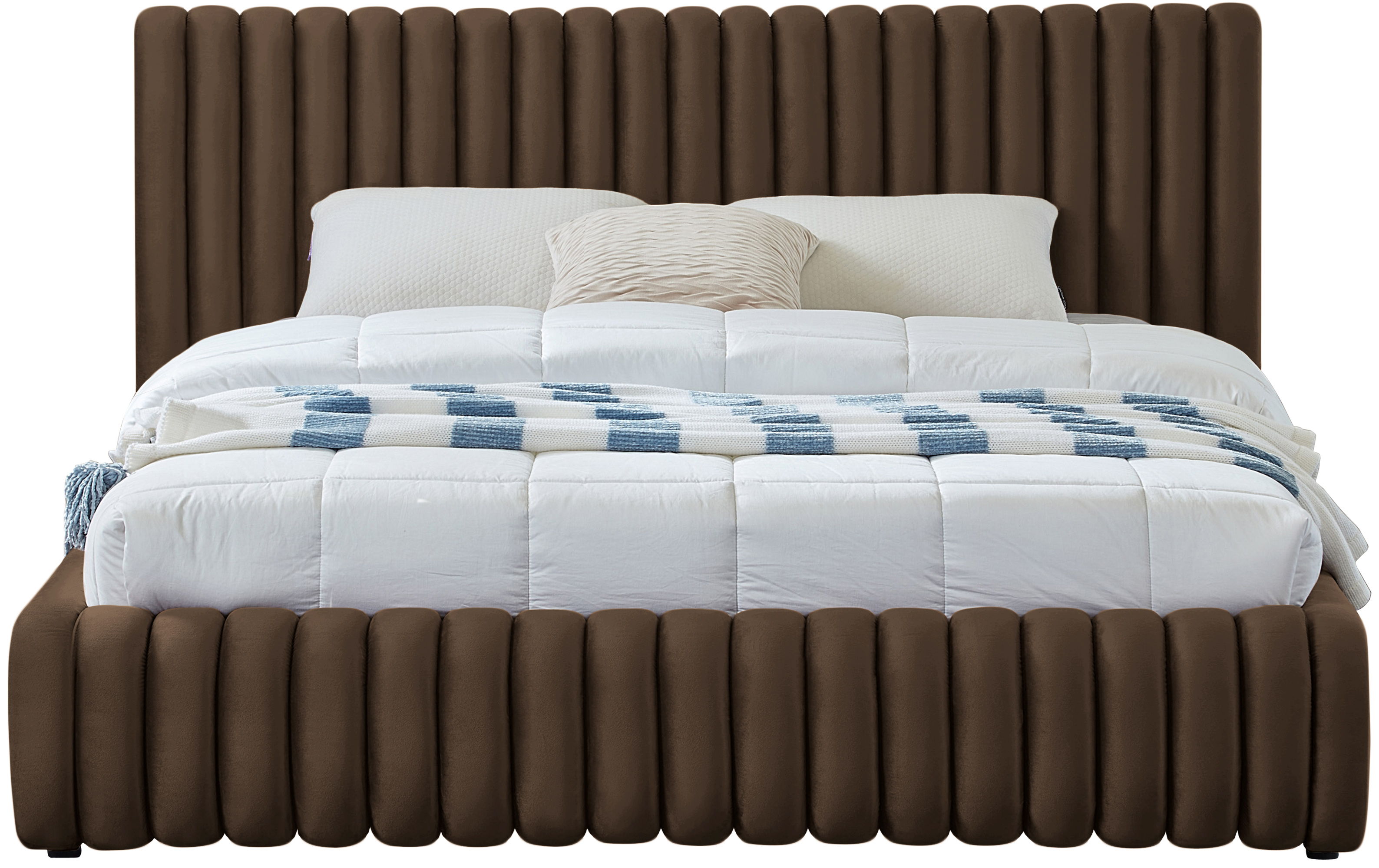 Nico - King Bed - Brown