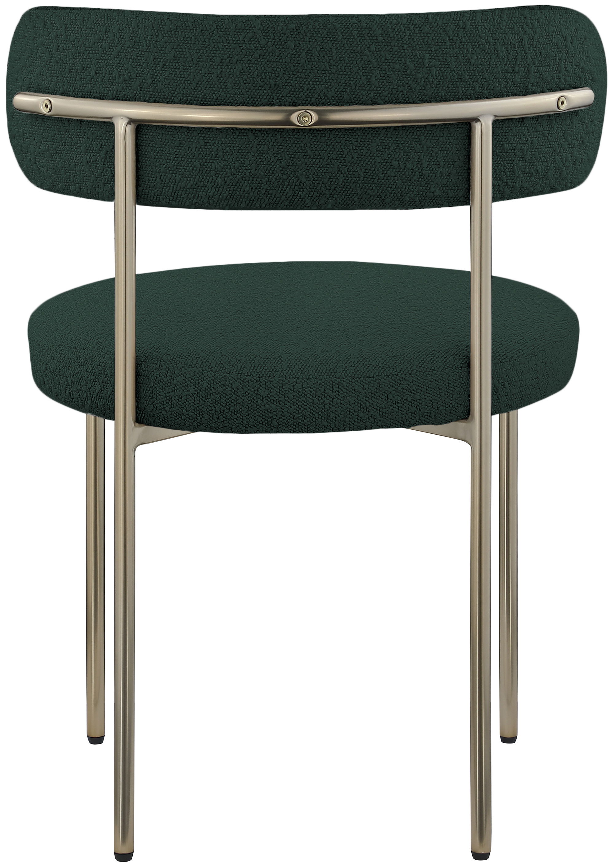 Beacon - Boucle Fabric Dining Chair (Set of 2) - Green