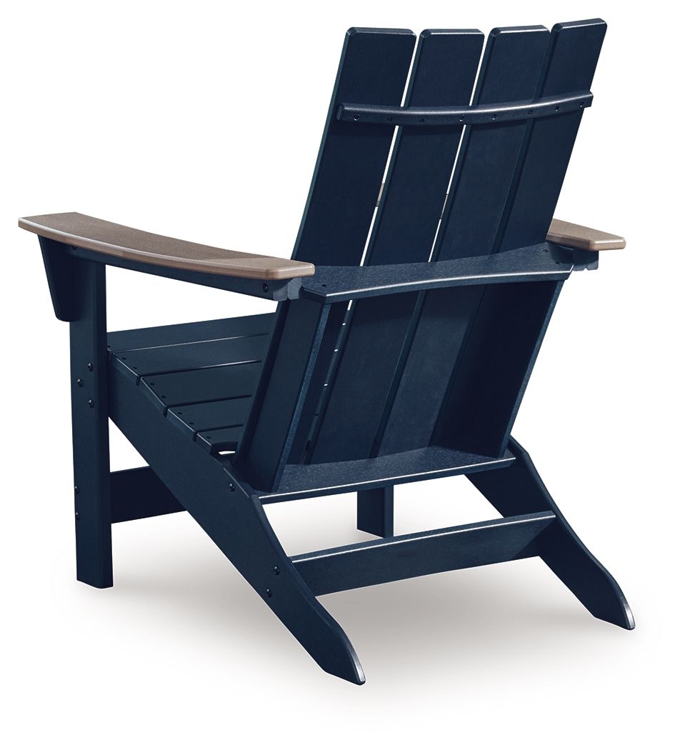 Ashley Furniture East Beach - Adirondack Chair - Black / Beige - Image 4