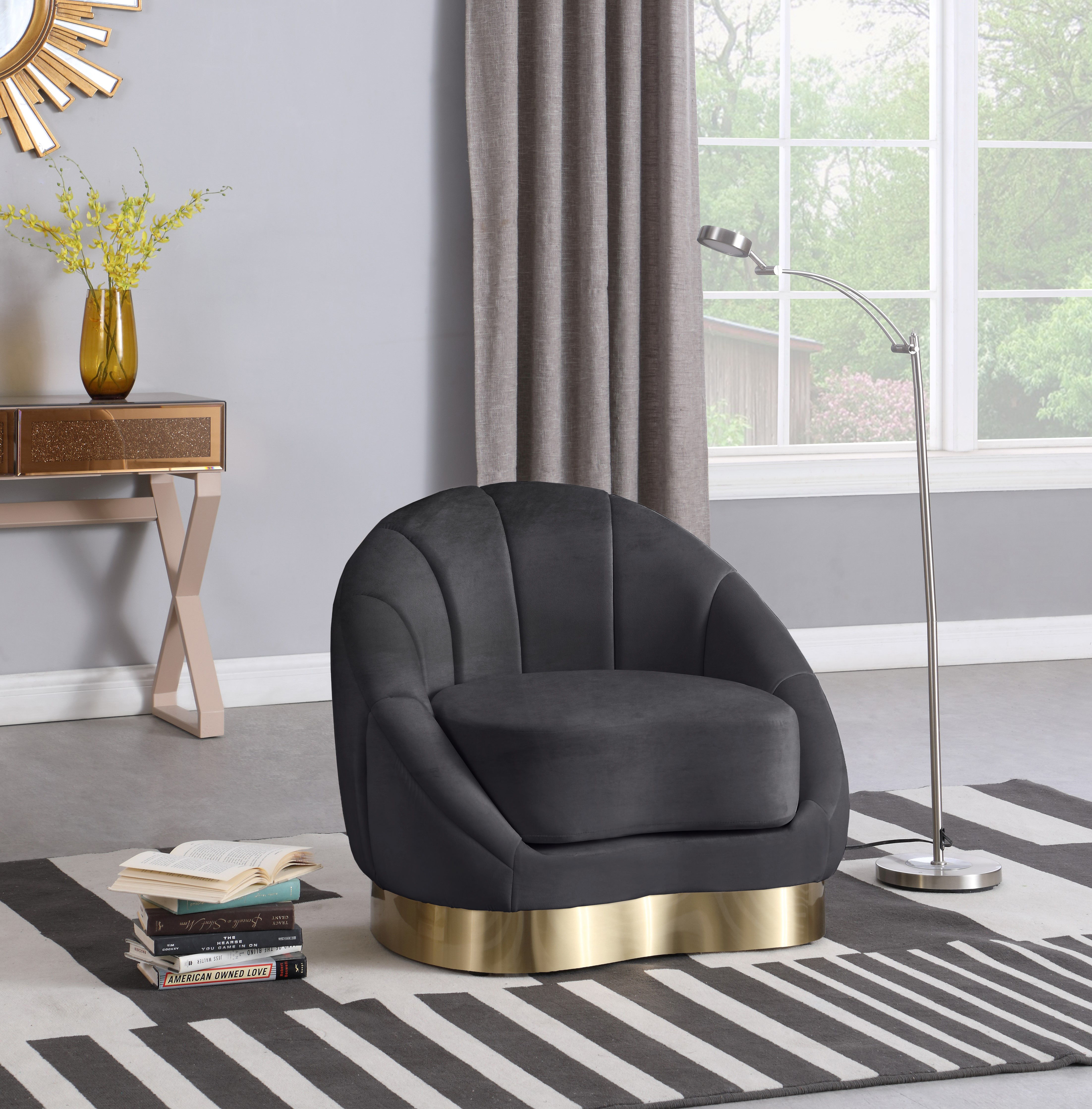 Shelly - Chair - Gray