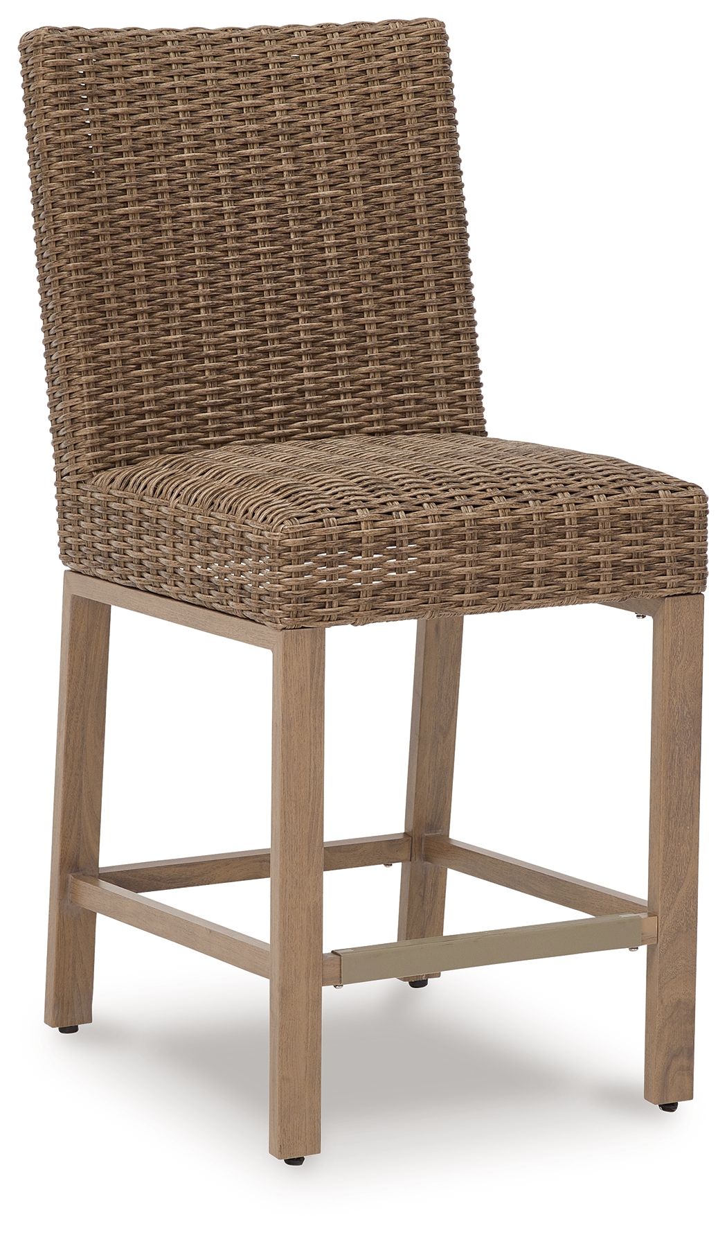 Ashley Furniture Walton Bridge - Barstool (Set of 2) - Driftwood - Image 3