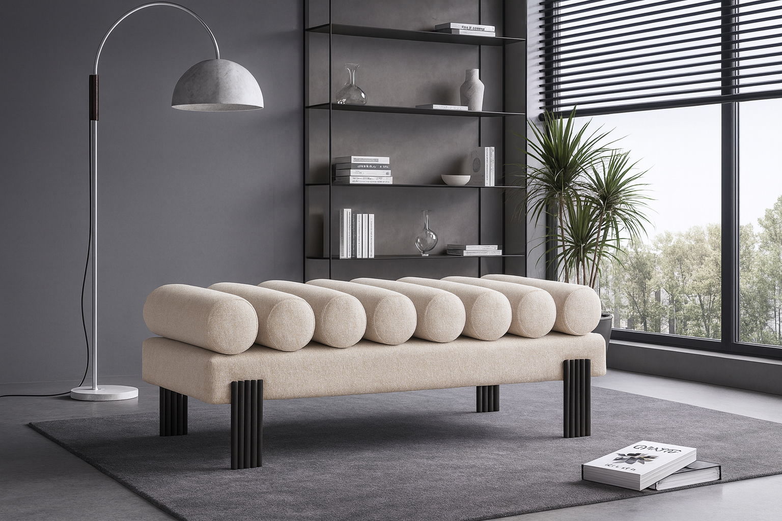 Akeela - Bench - Beige