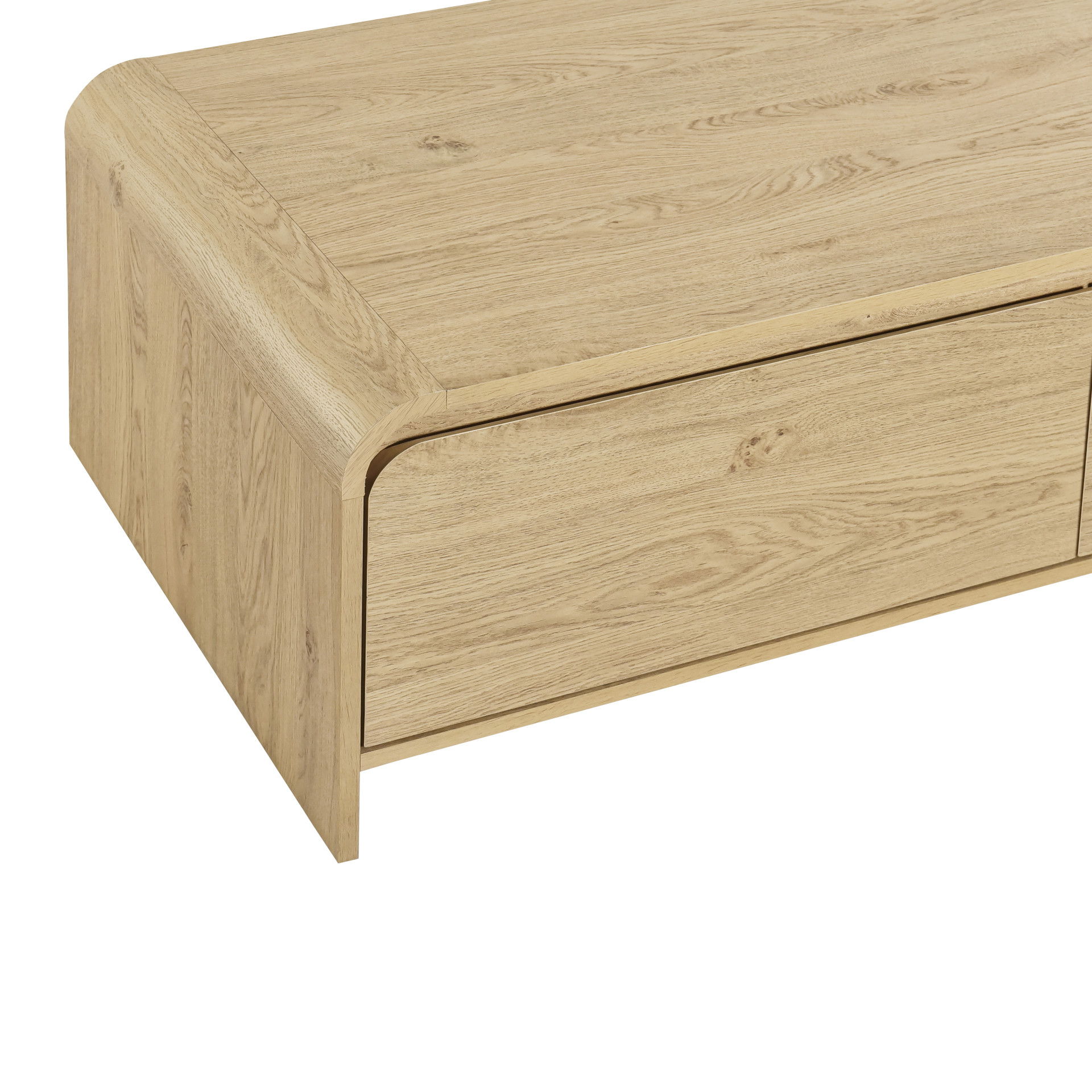 Mara - Cocktail Table - Natural, light brown, view 8