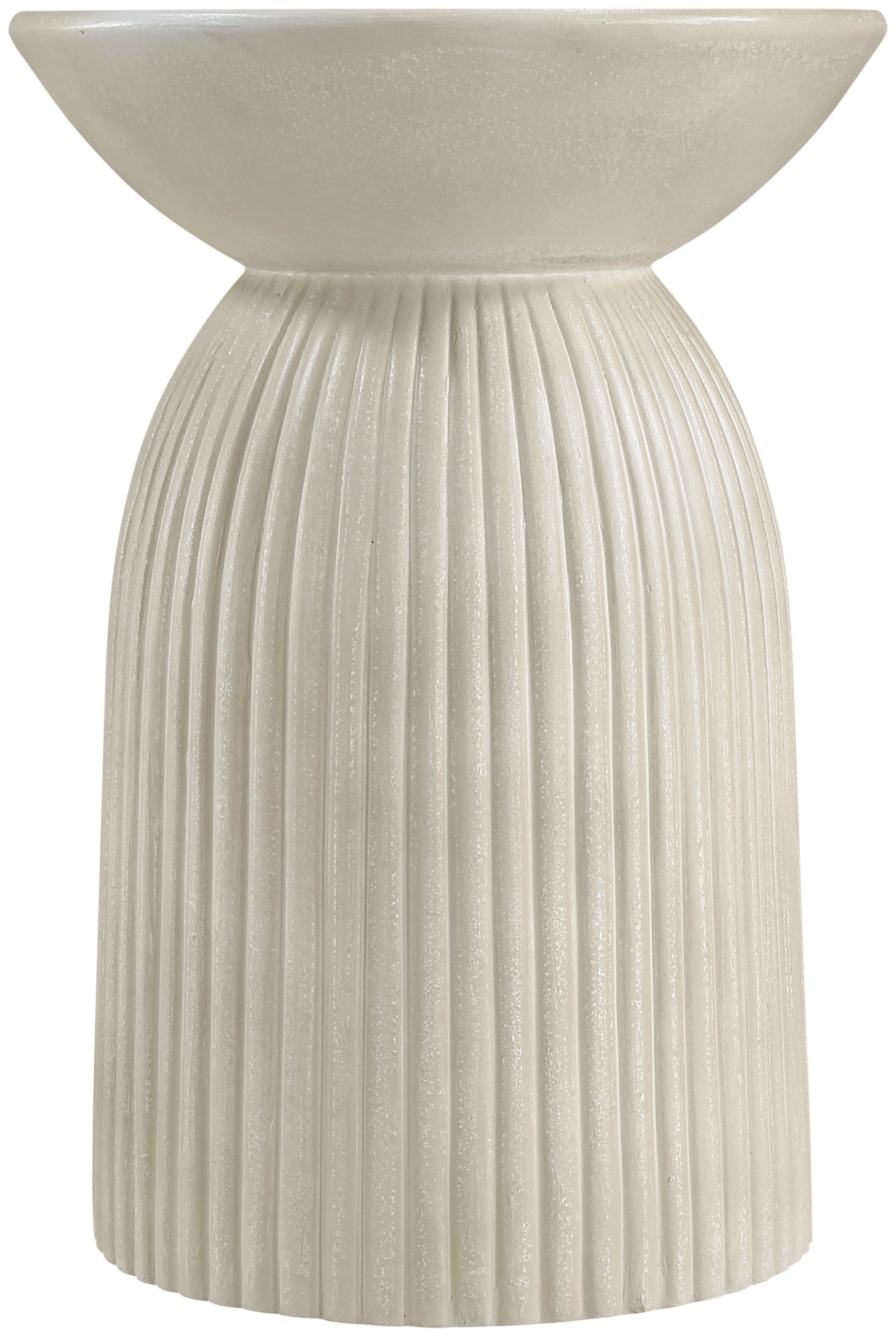 Opani - Concrete End Table - Beige