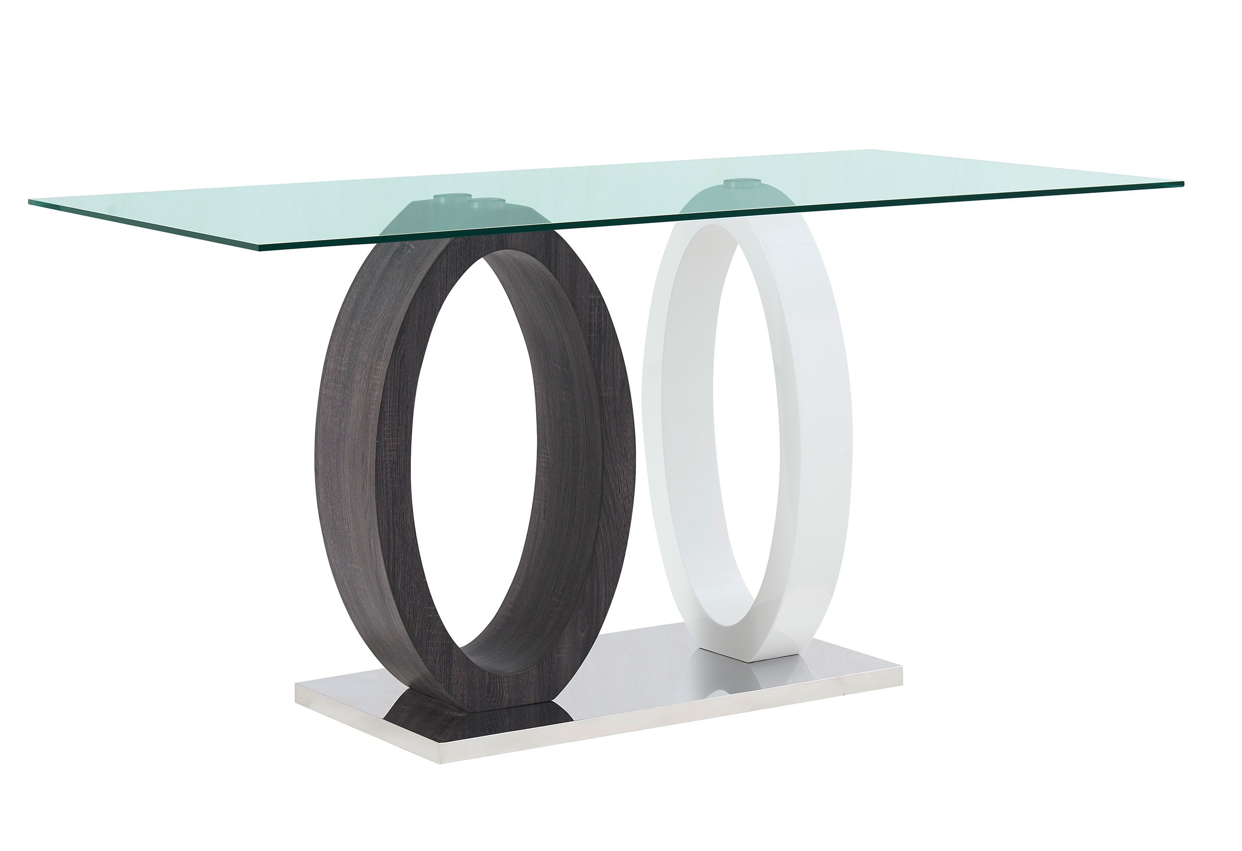 D1628 - Dining Table Base - Silver