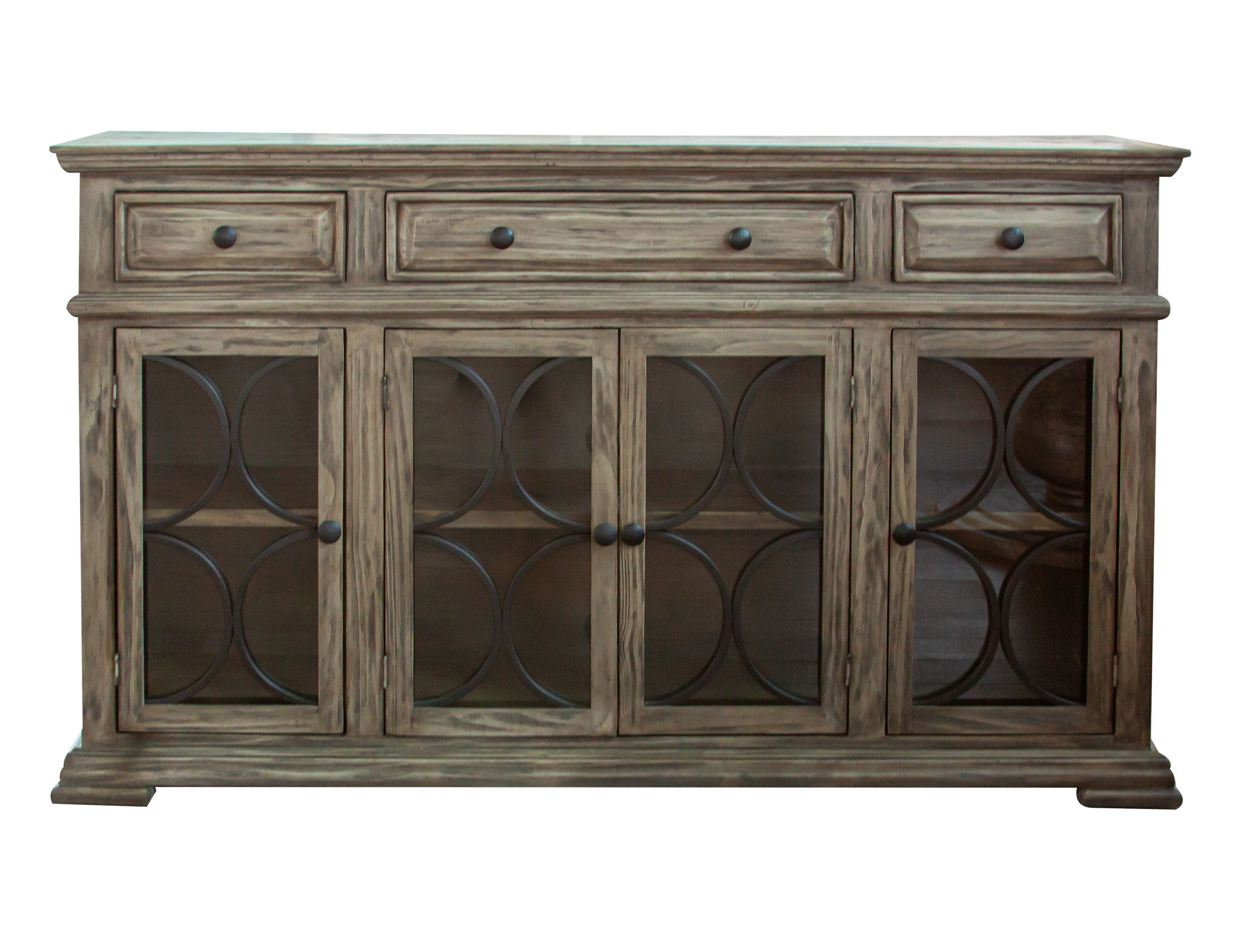 International Furniture Direct Bonanza - Console / TV Stand - Sand