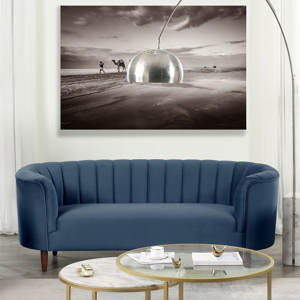 Millephri - Sofa - Blue Velvet, blue, view 8