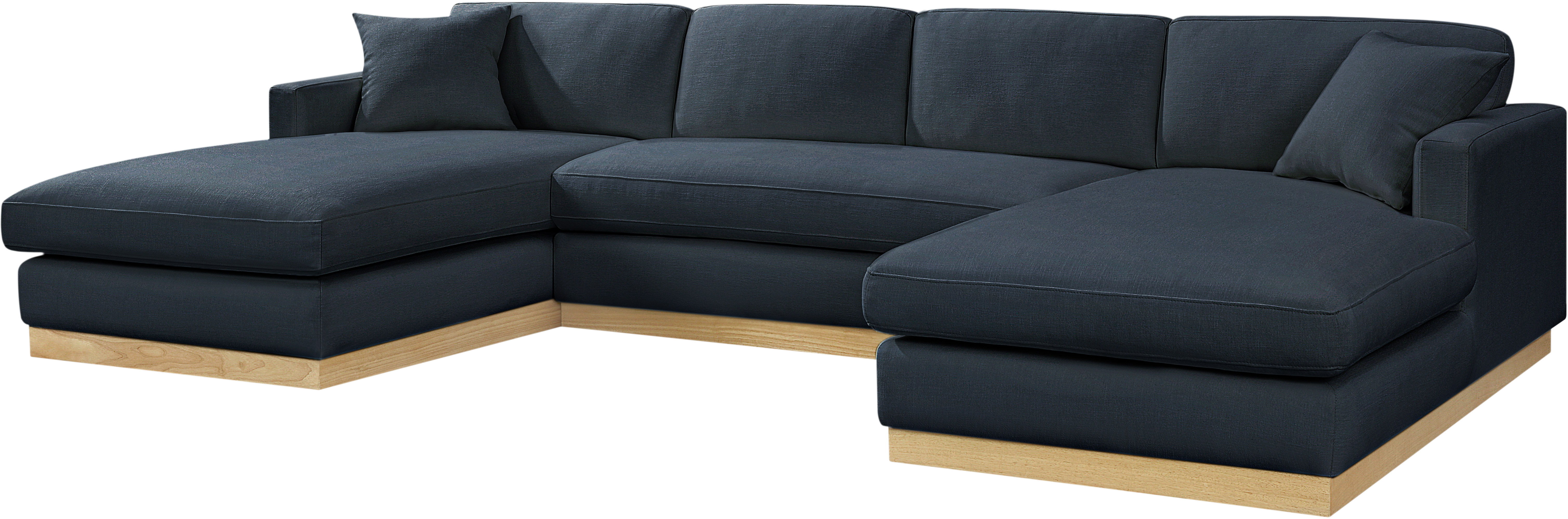 Johanna - 3 Piece Sectional - Navy