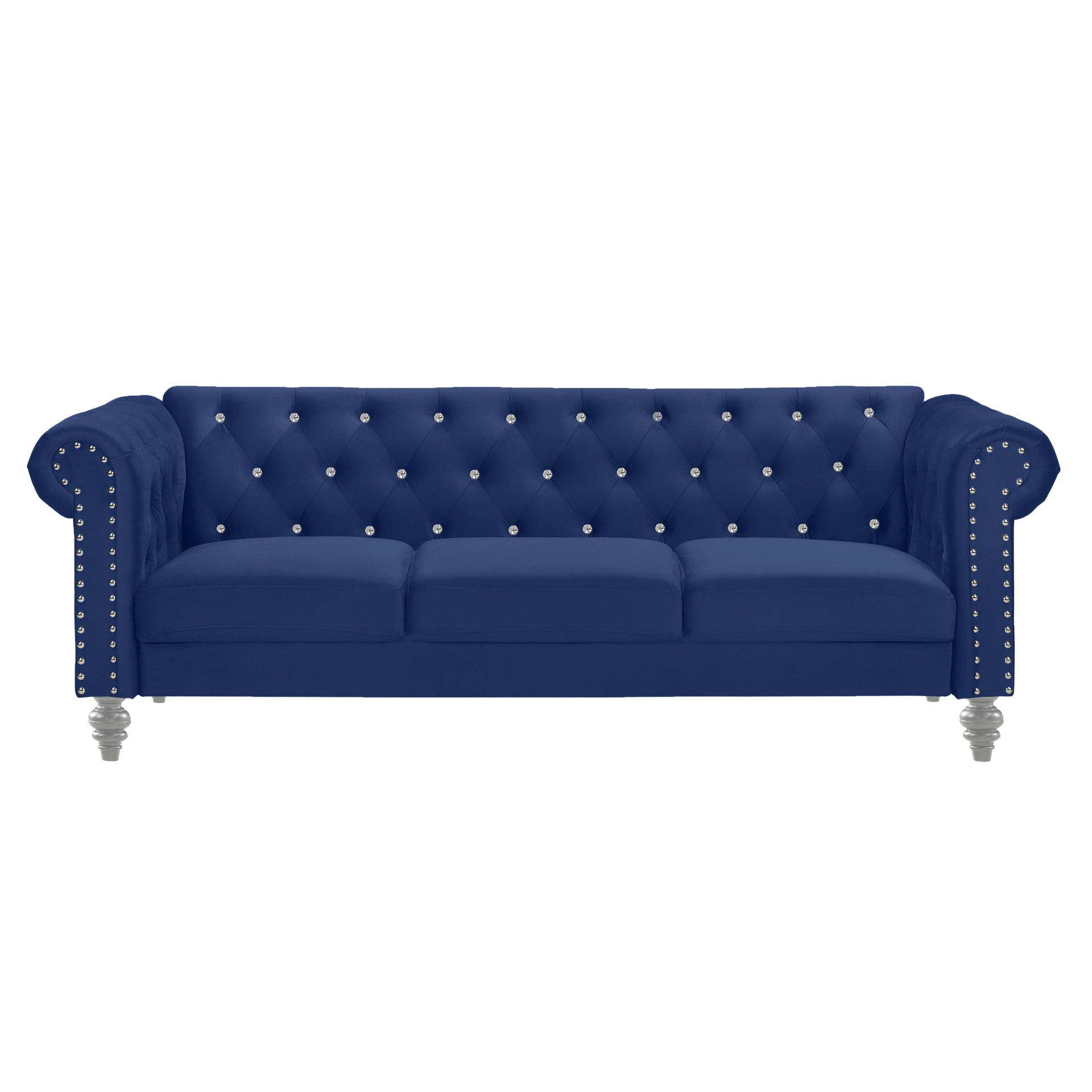 Emma Crystal - Sofa - Royal Blue