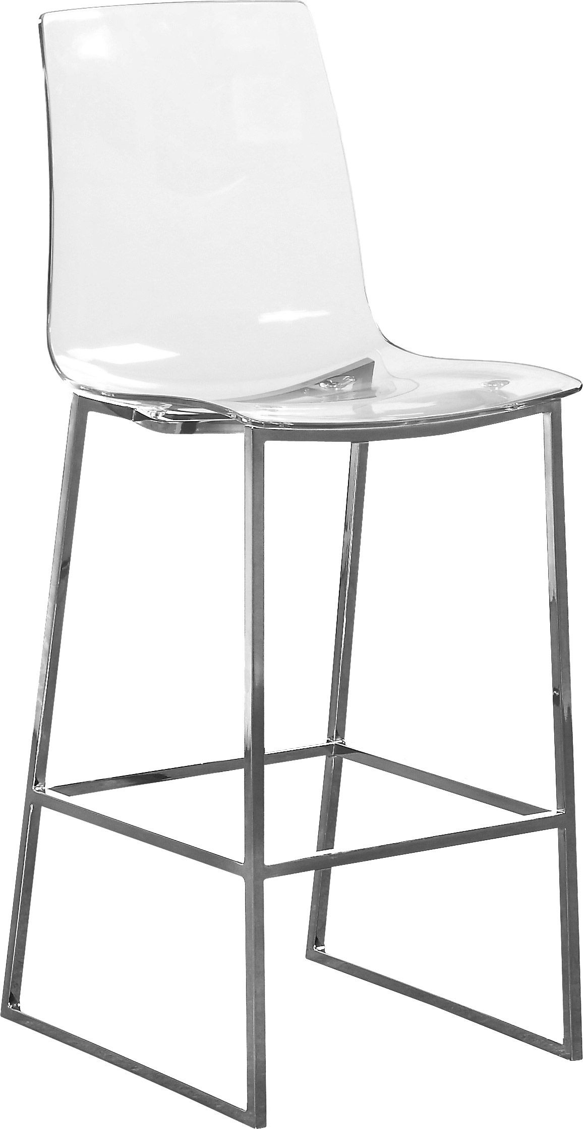 Lumen - Stool - Pearl Silver