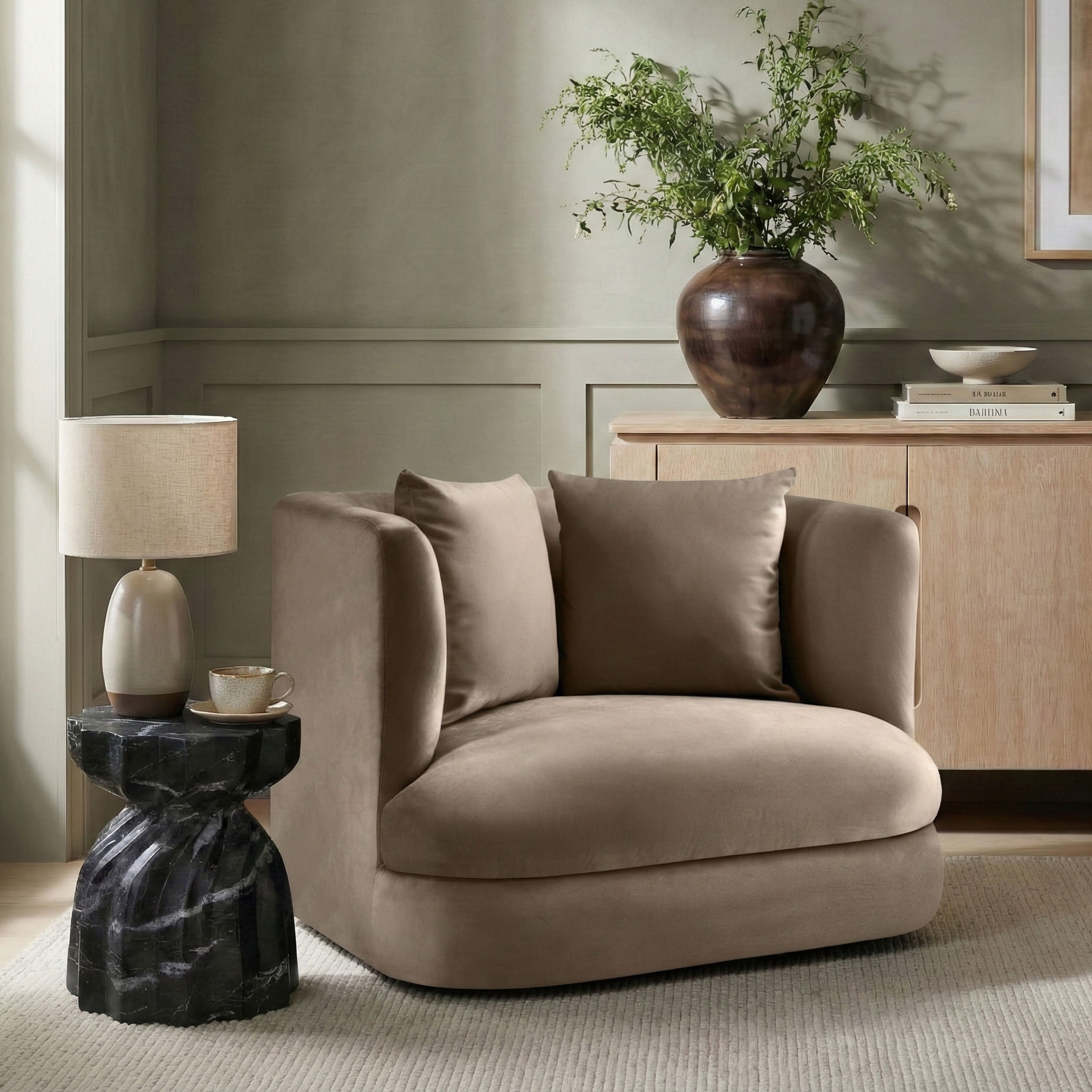 Alder - Chair - Taupe