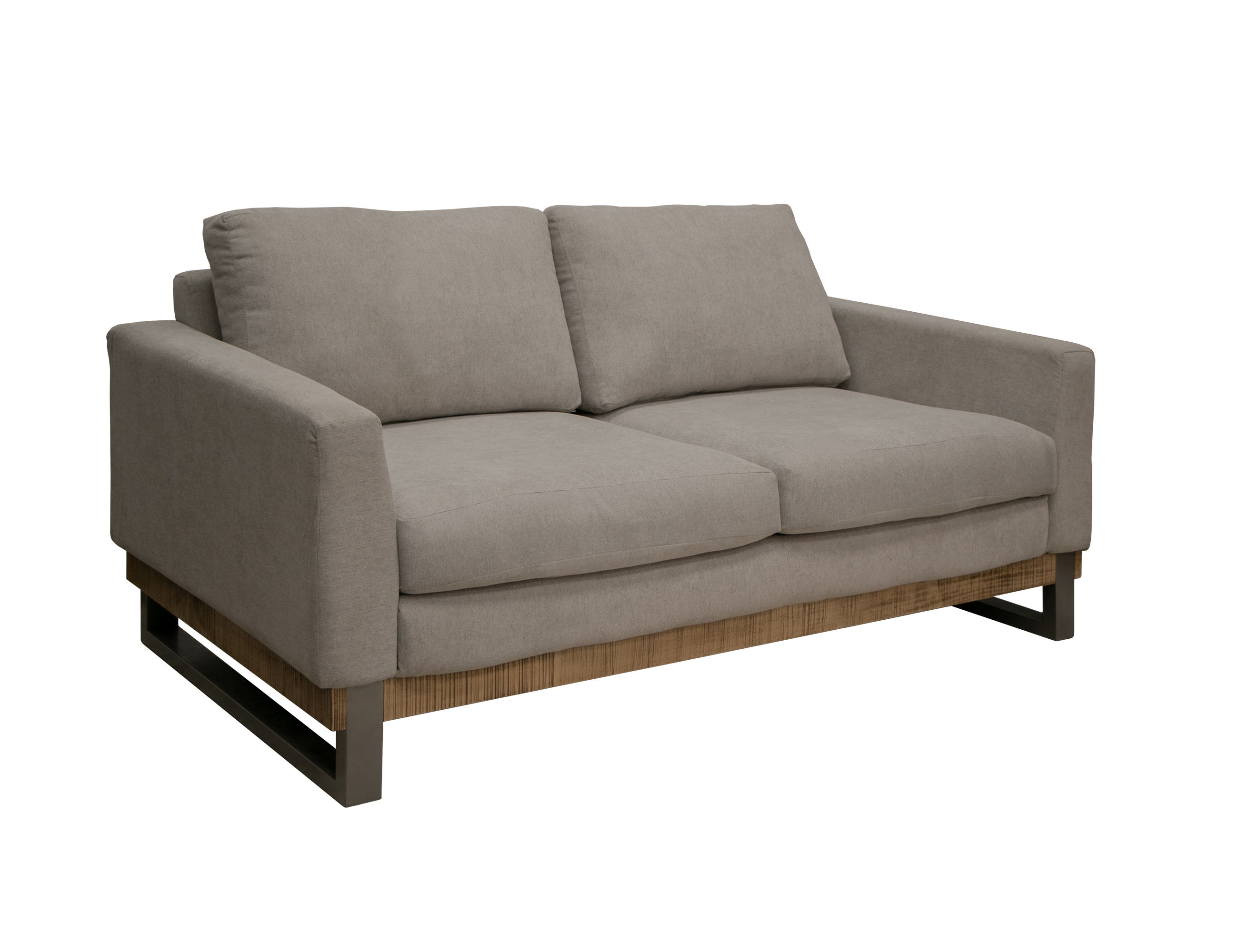 International Furniture Direct Mita - Loveseat - Almond Gray