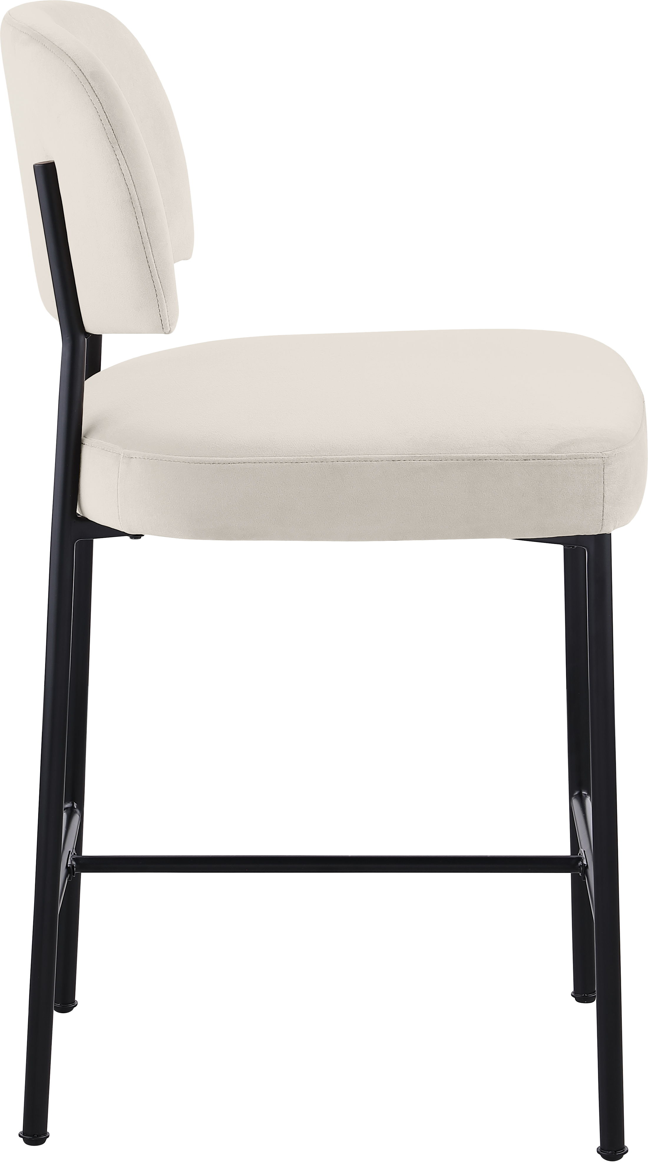 Zarelle - Performance Fabric Upholstered Counter Stool (Set of 2) - Cream