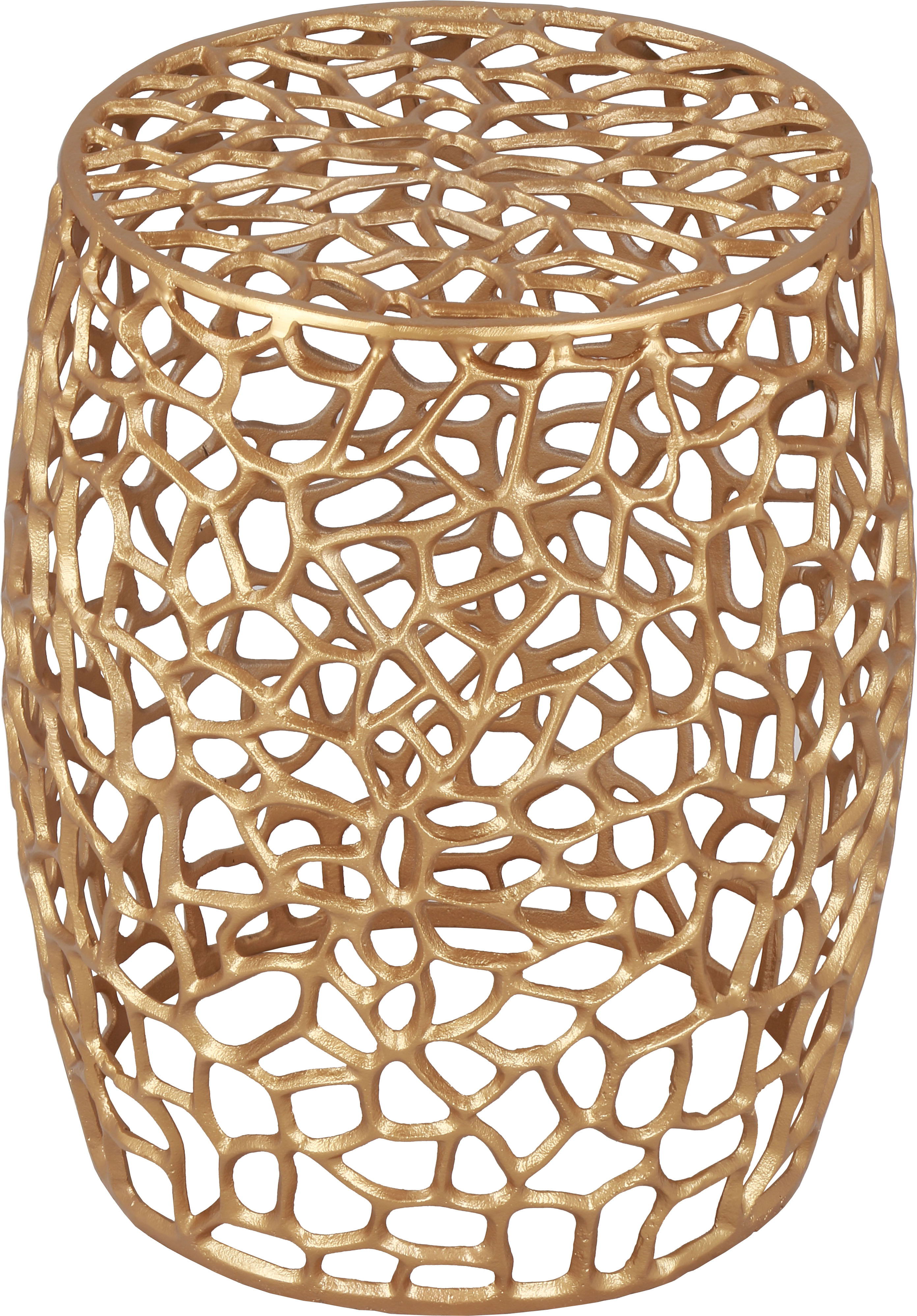 Priya - End Table - Gold
