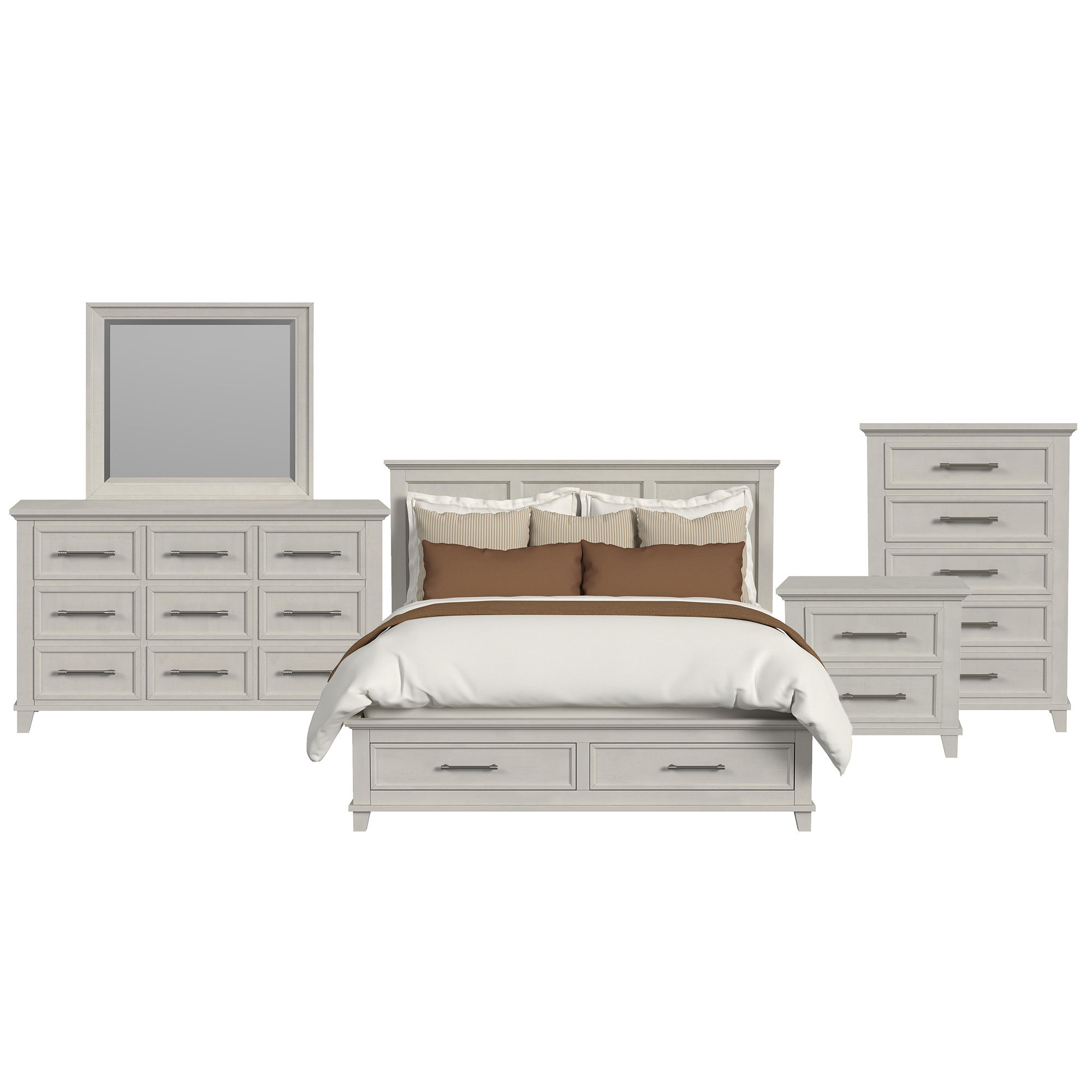 King · 5 Pc · Bedroom Set
