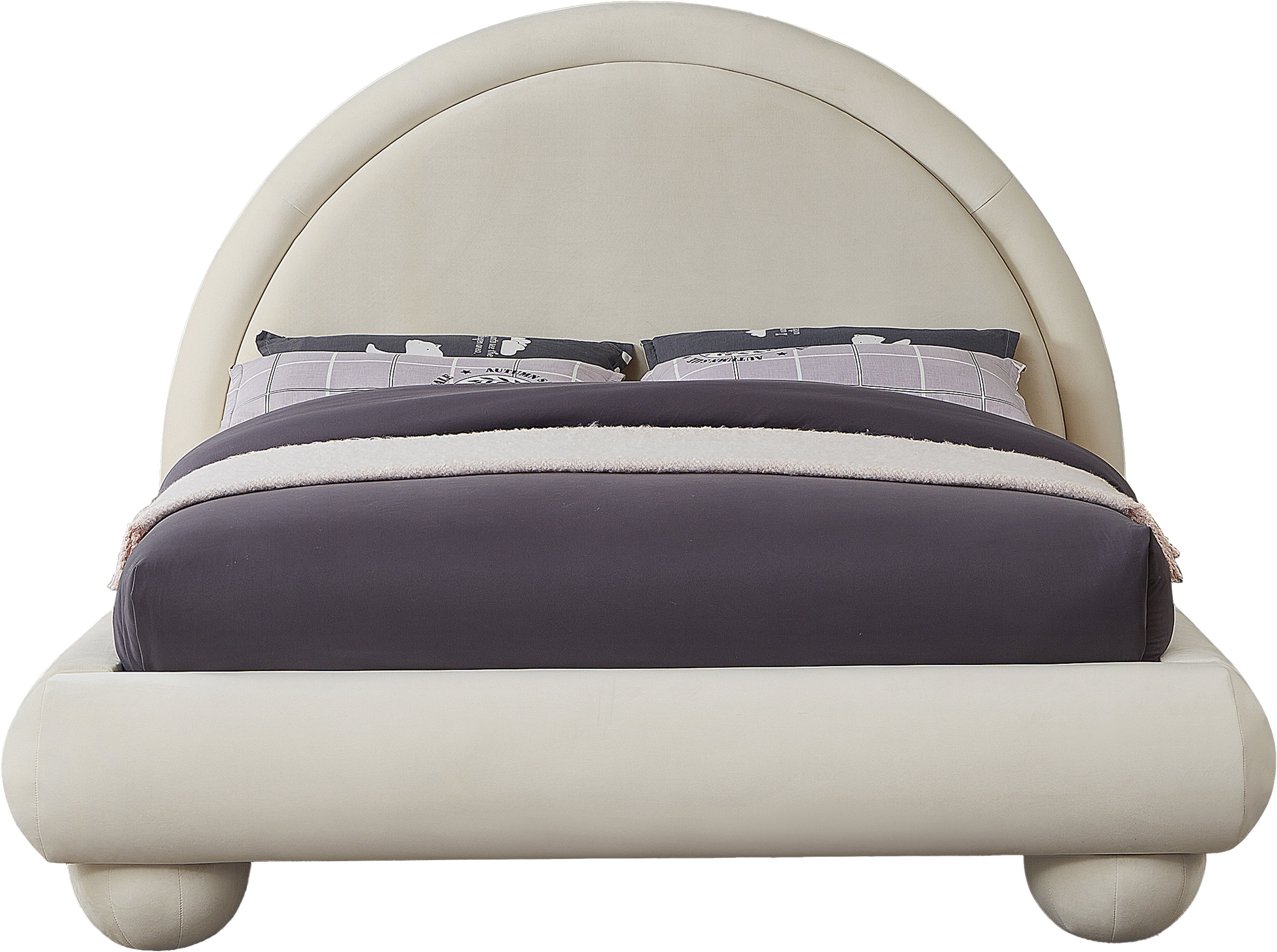 Madrid - Queen Bed - Cream
