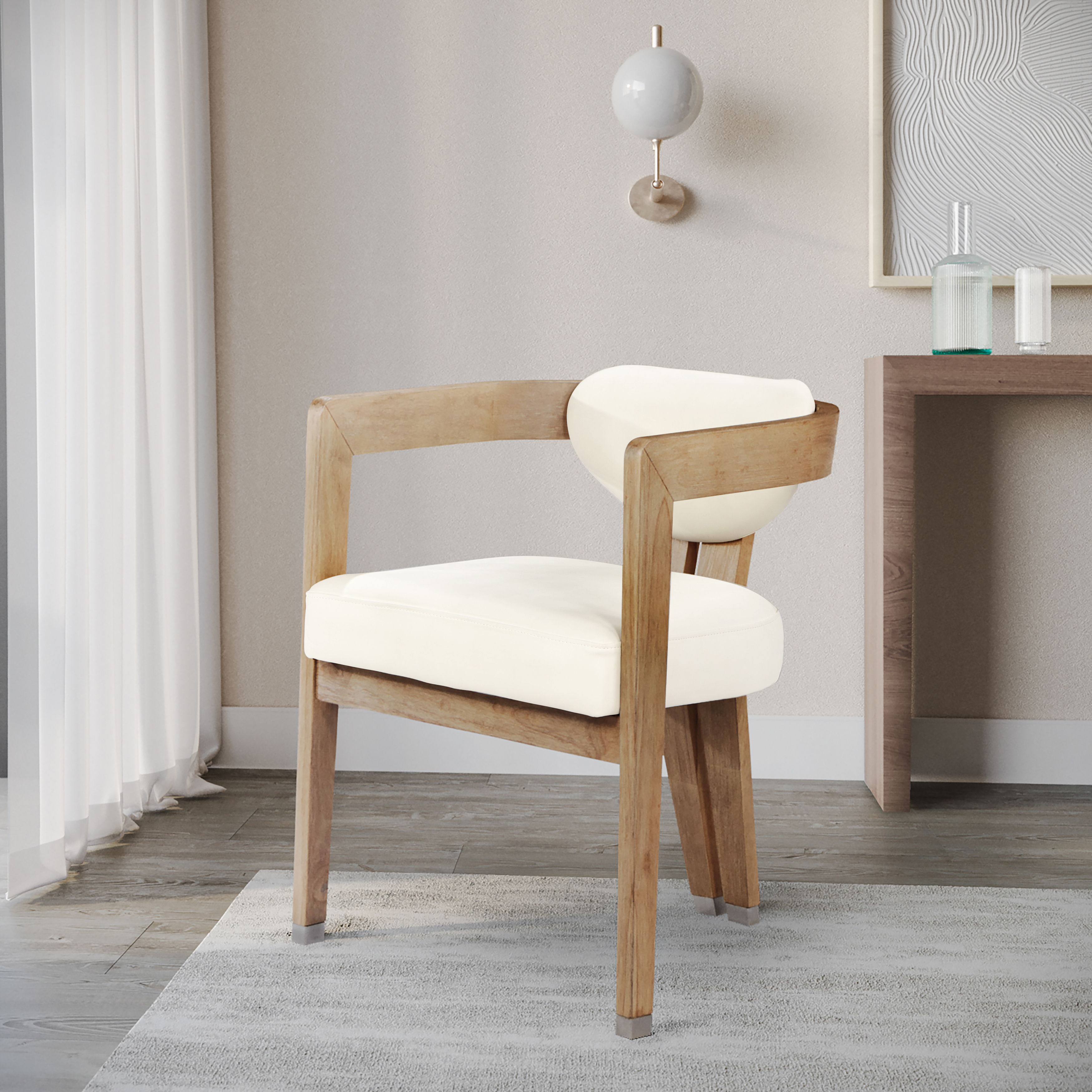 Carlyle - Dining Chair - Cream