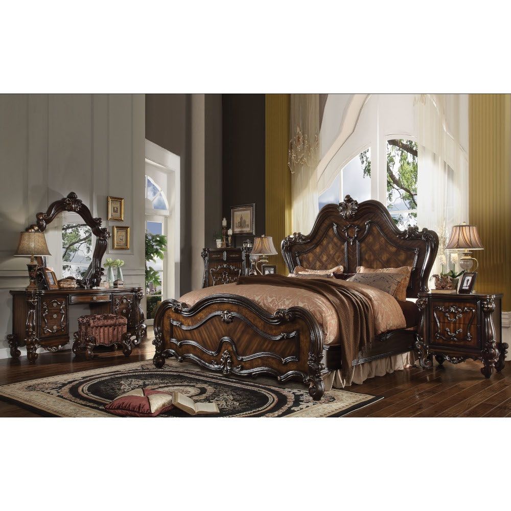 Versailles - Mirror - Cherry Oak, dark brown, view 5