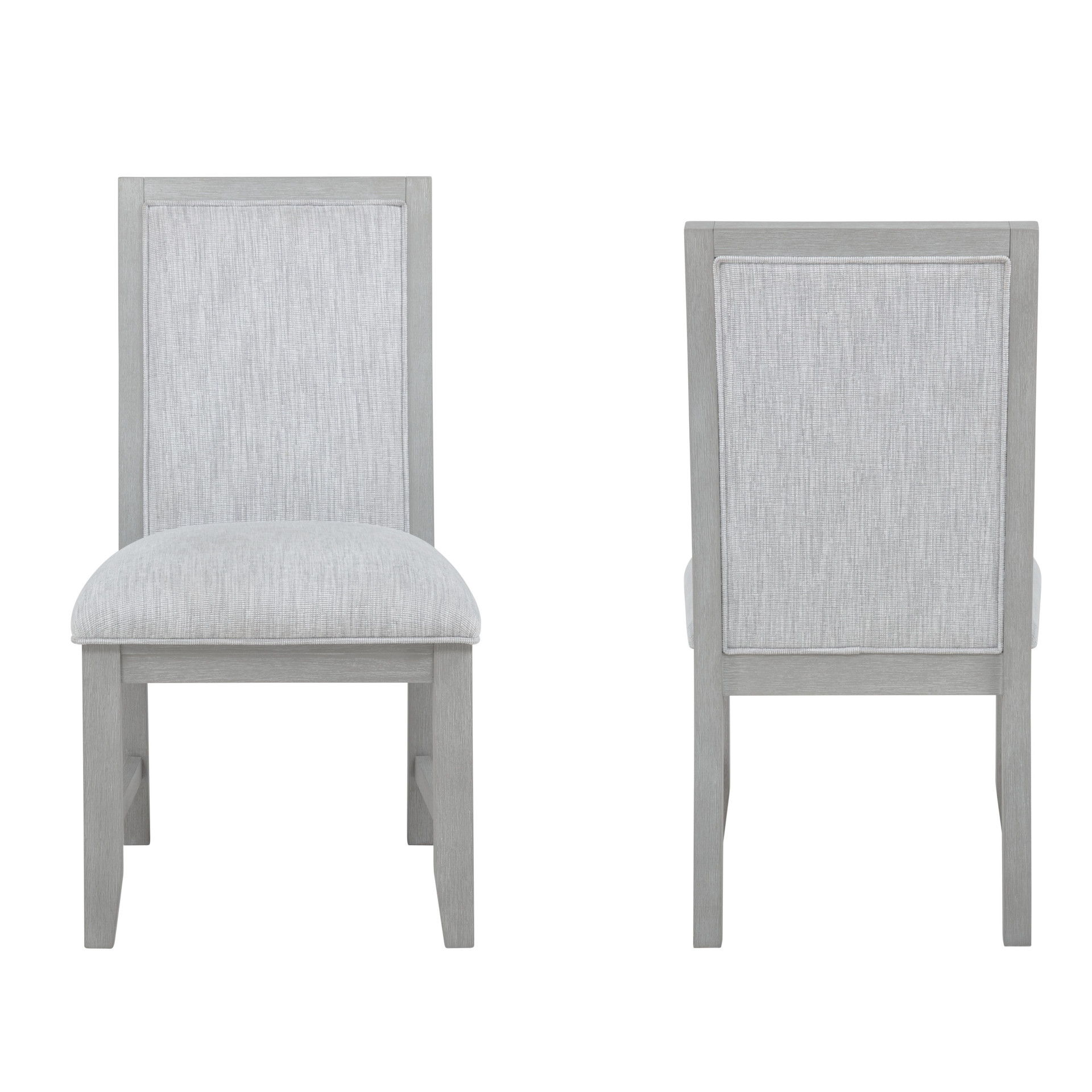 Fiona - Dining Side Chair (Set of 2) - Mist Gray, light gray, view 6