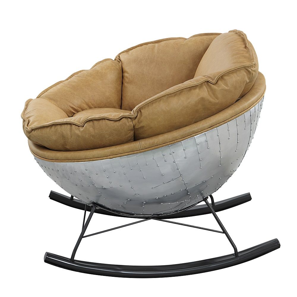 Pippin - Accent Chair - Morocco Top Grain Leather, light brown, view 8