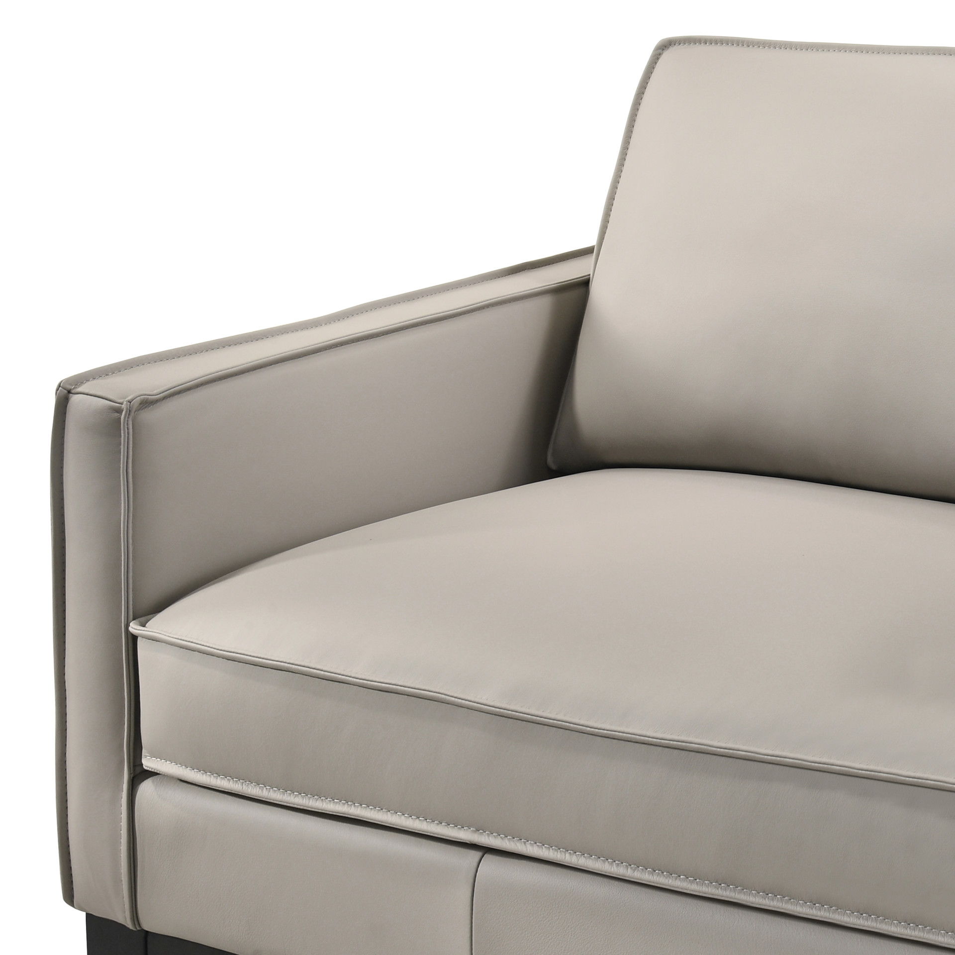Aaron - Sofa - Mist Gray, gray, view 6