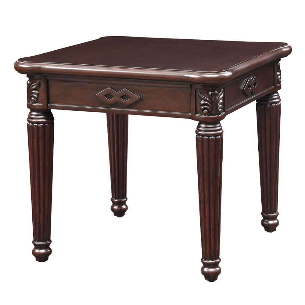 Chateau De Ville - End Table - Espresso, dark brown, view 2