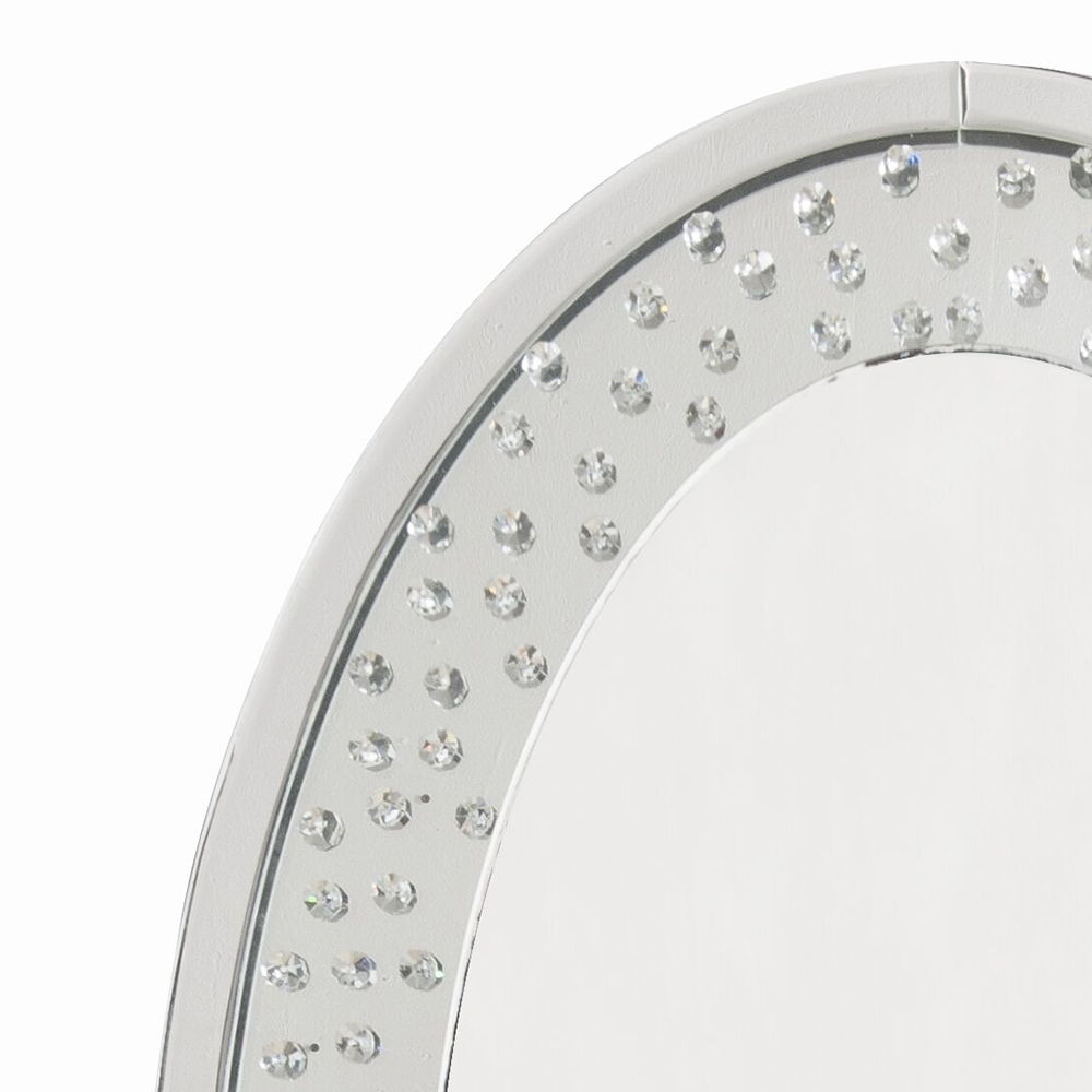 Nysa - Accent Decor - Mirrored & Faux Crystals, silver, view 6
