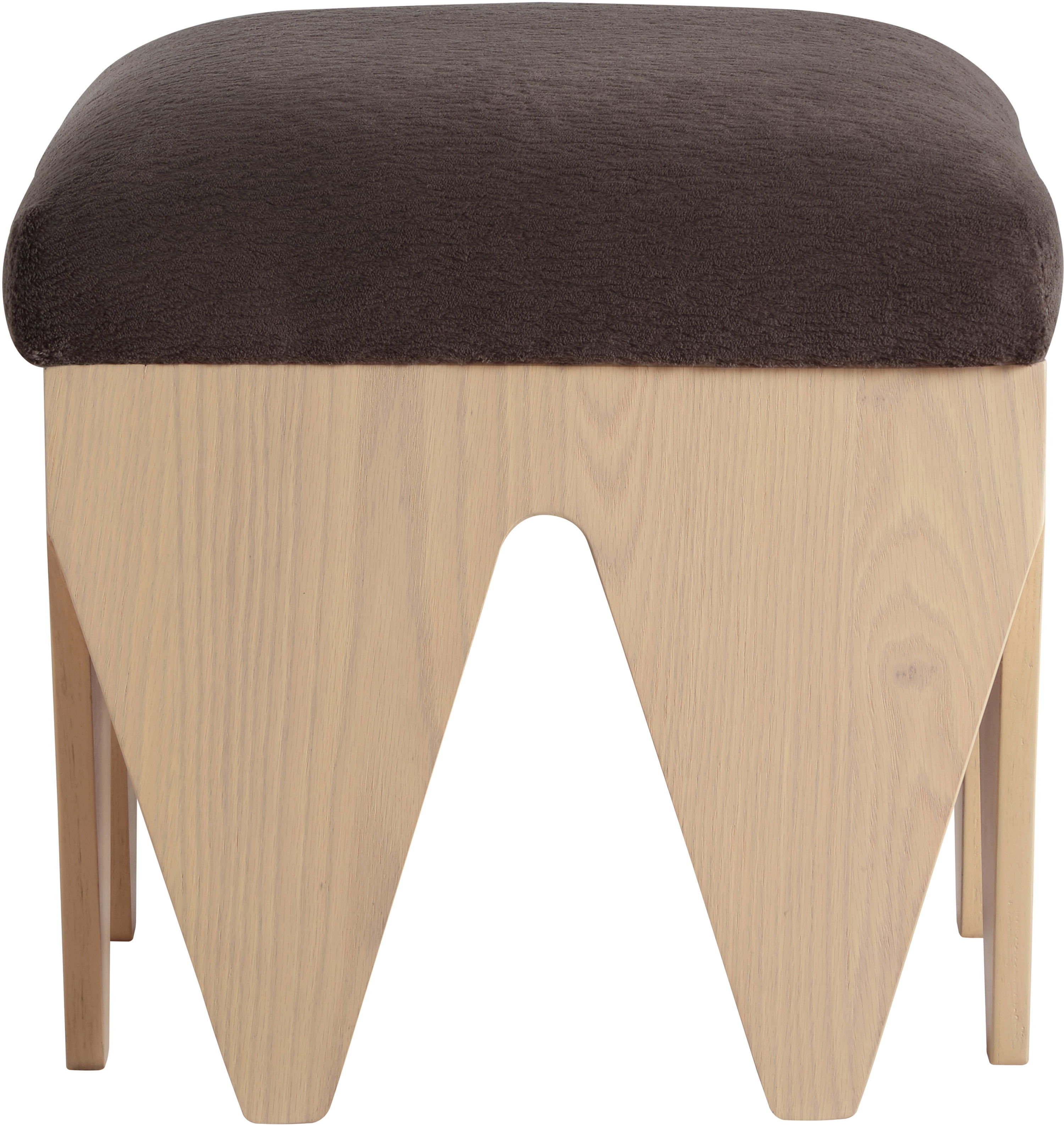 Altair - Fabric Bench - Brown