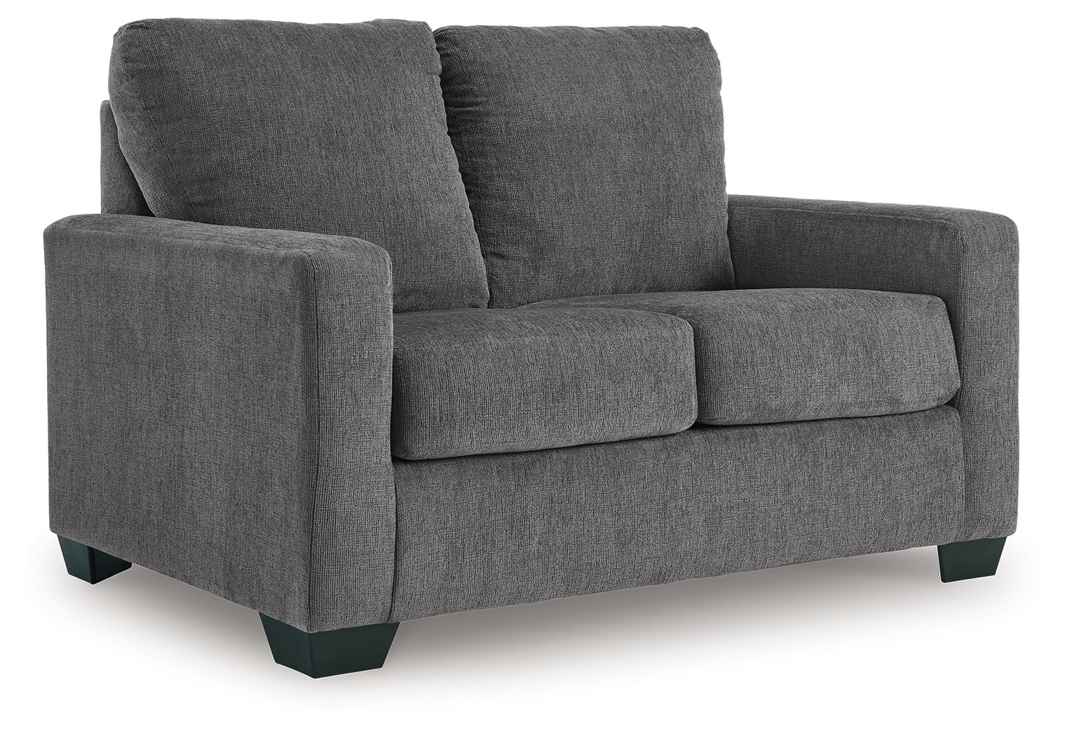 Ashley Furniture Rannis - Twin Sofa Sleeper - Pewter - Image 4