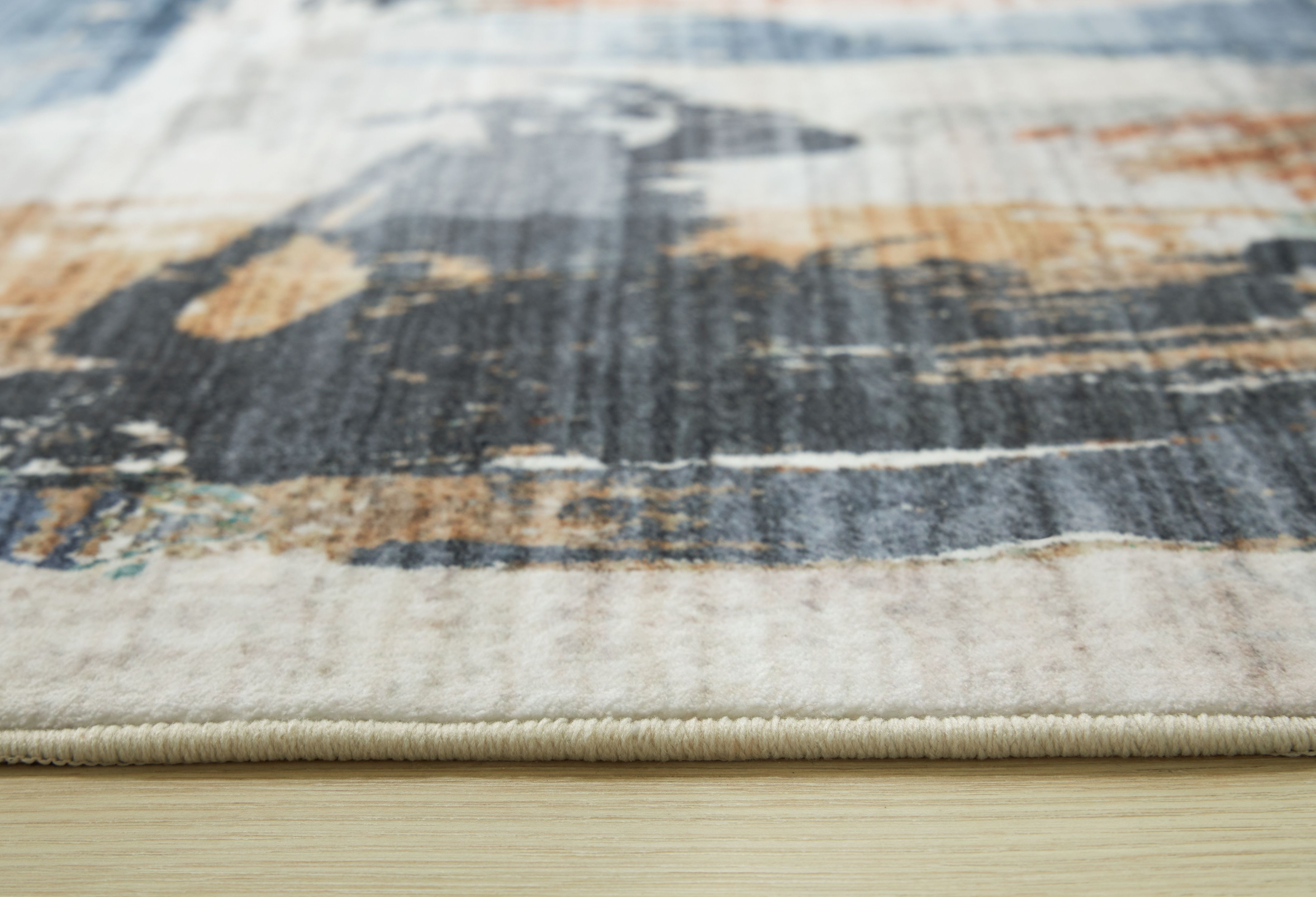 Hessland - 8' x 10' Washable Rug - Multi