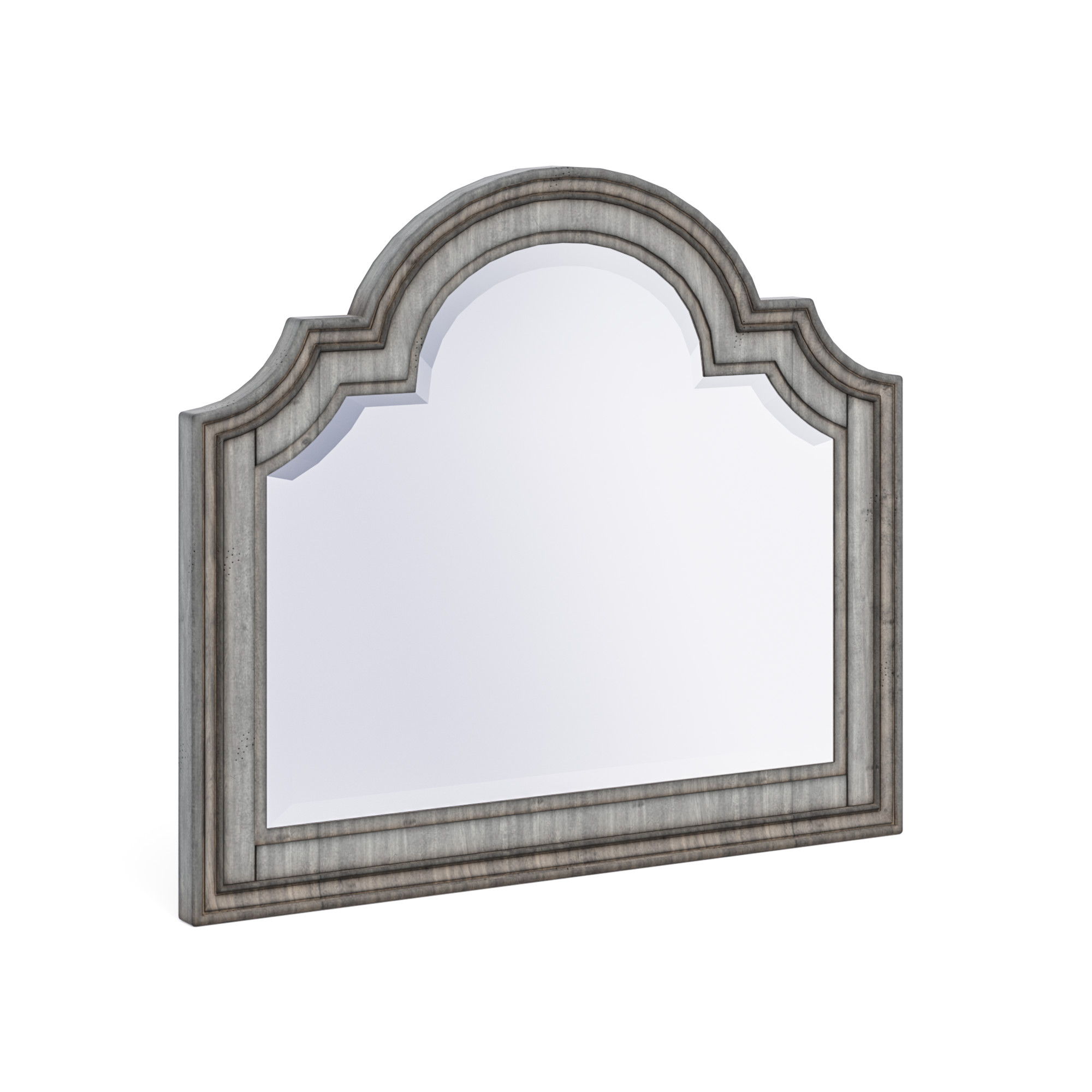 Plymouth - Bedroom Mirror - Gray, gray