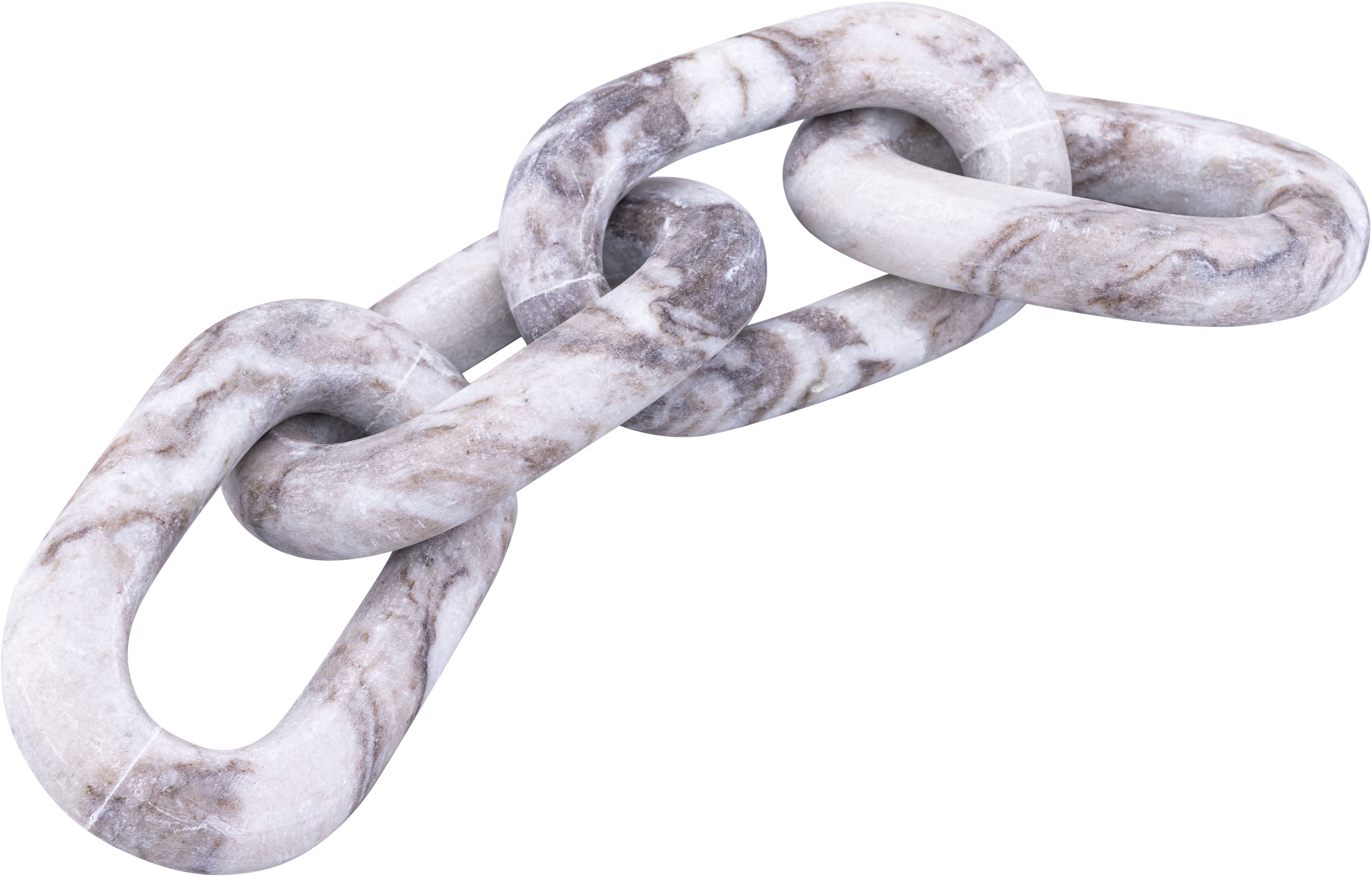 Lynx - Marble Decorative Chain Links - Brown