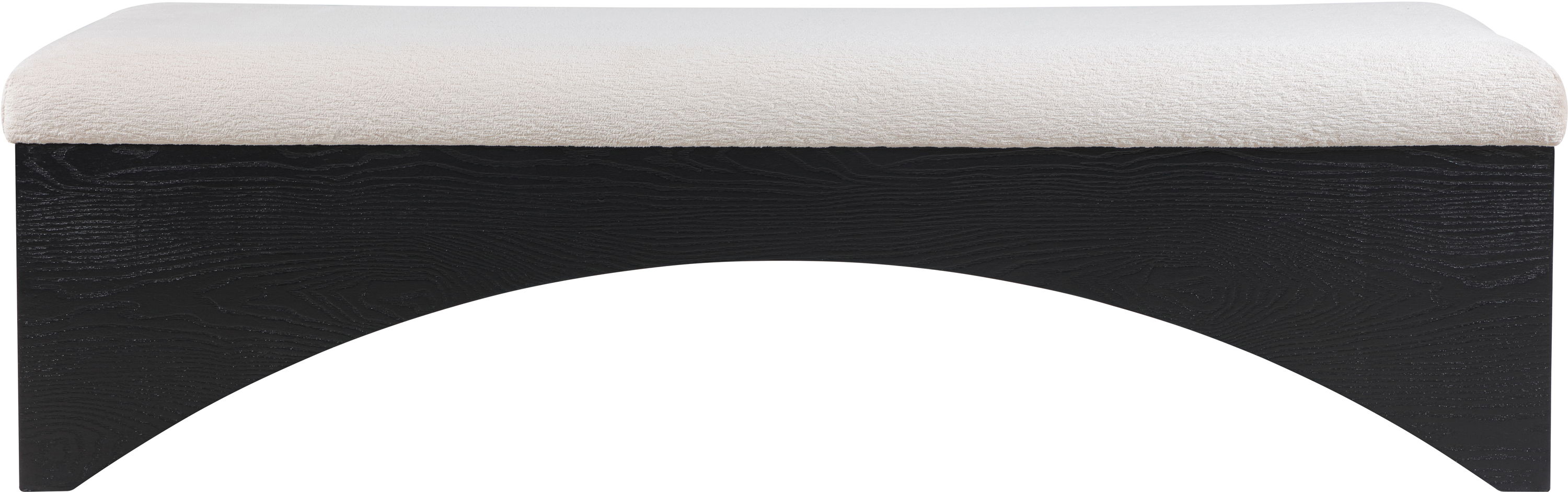 Lawson - Bench With Black Base - Beige