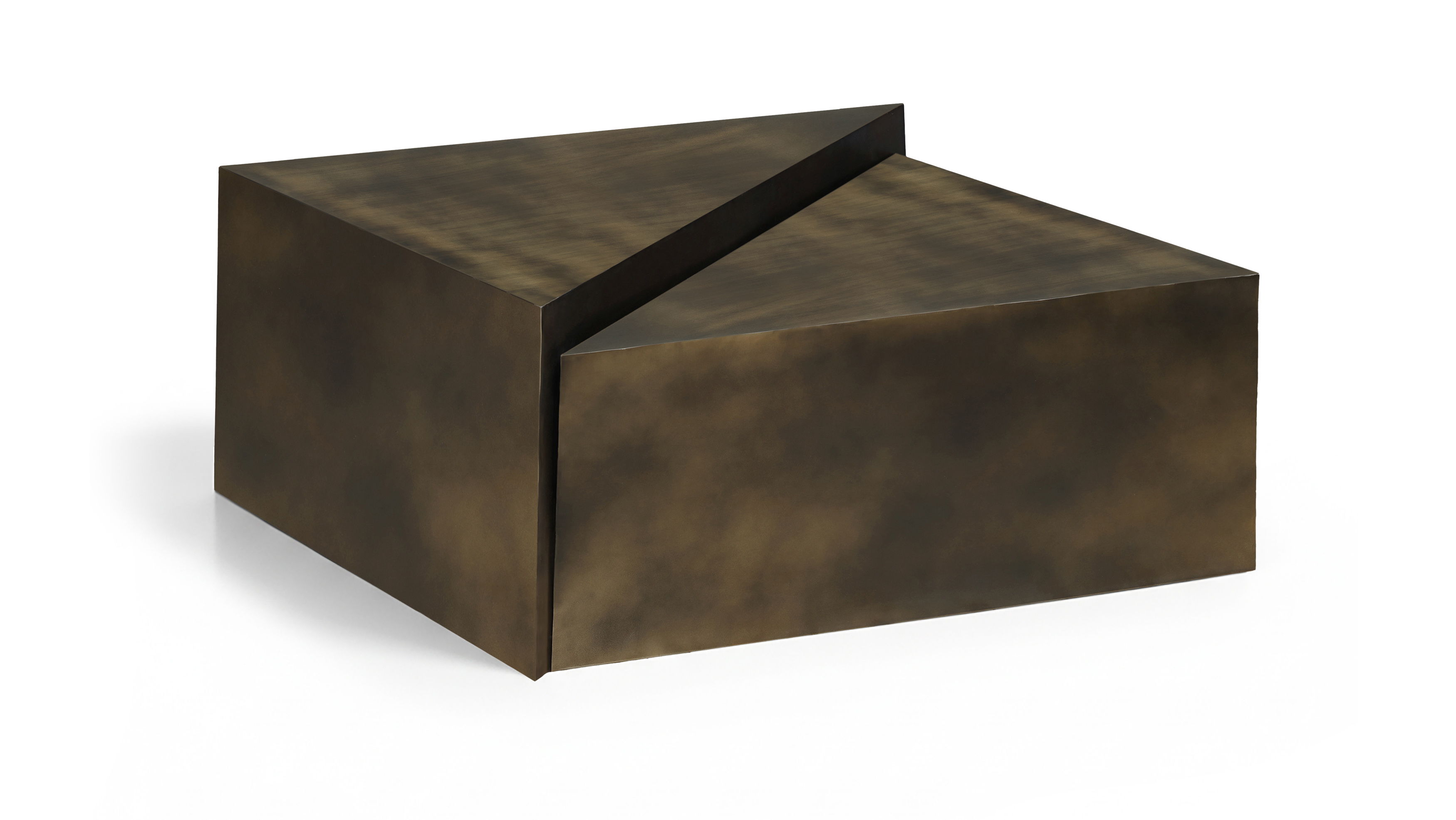 Zani - Iron Coffee Table - Brown