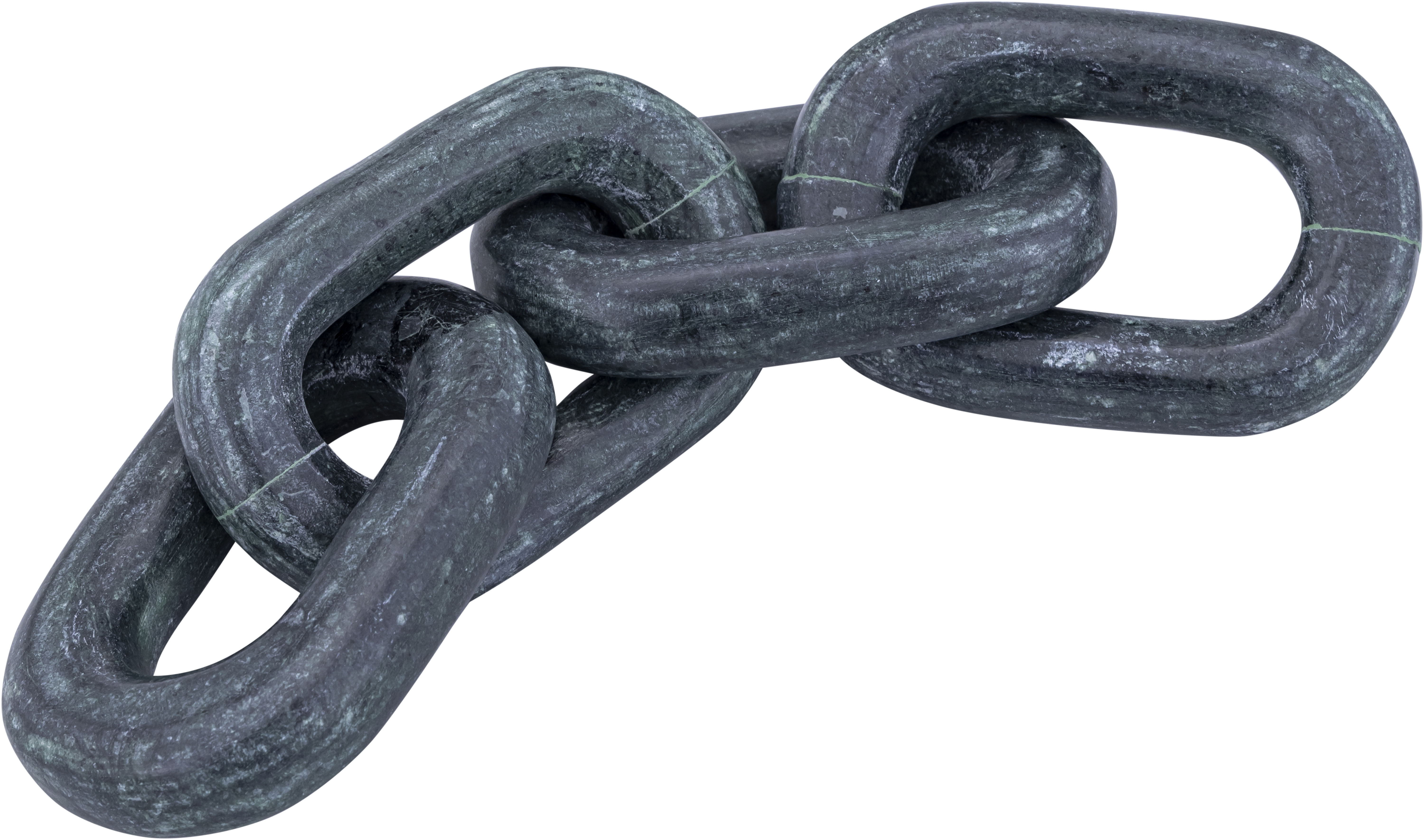 Lynx - Marble Decorative Chain Links - Green