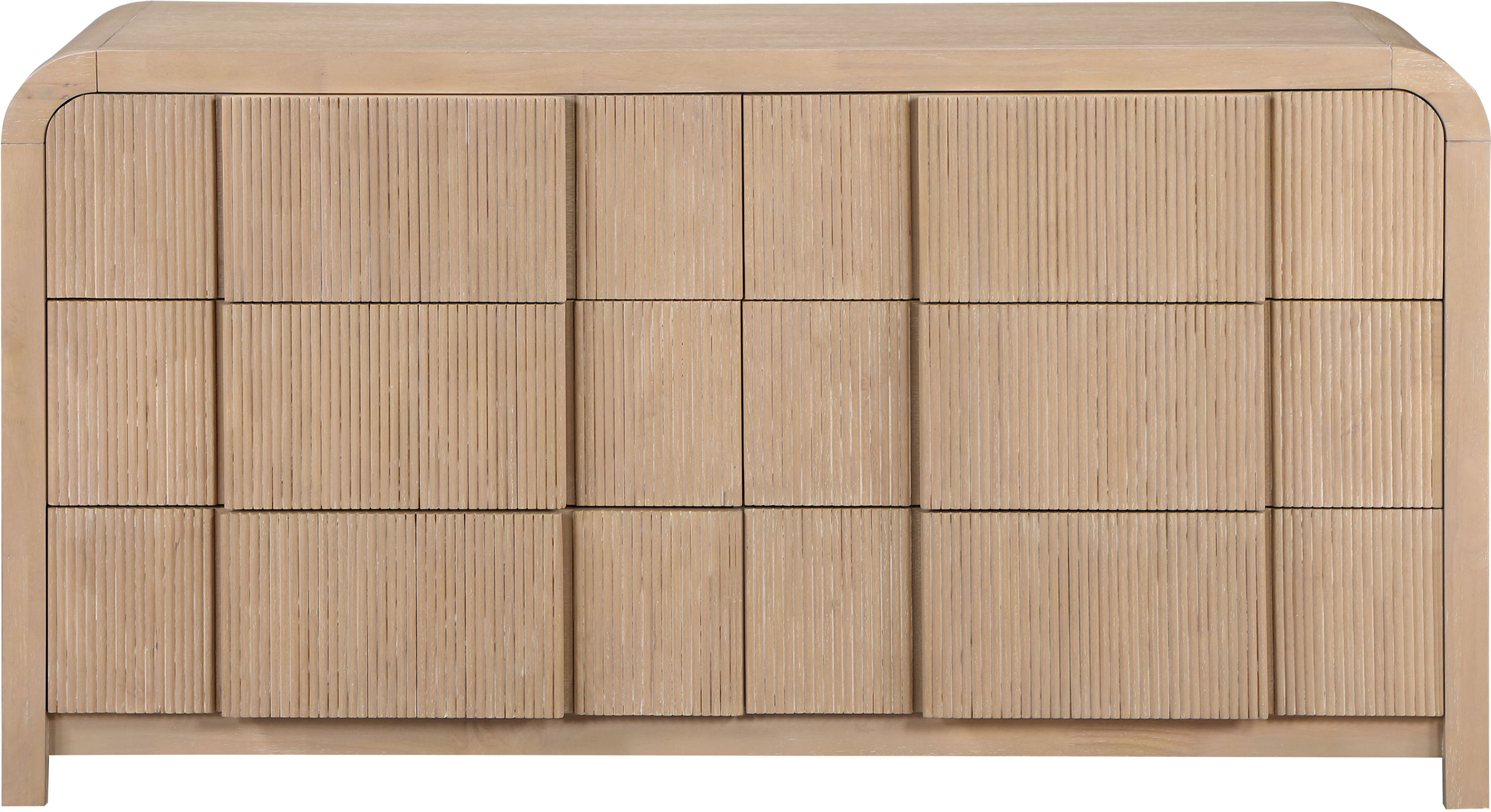 Fluted - Dresser - Natural