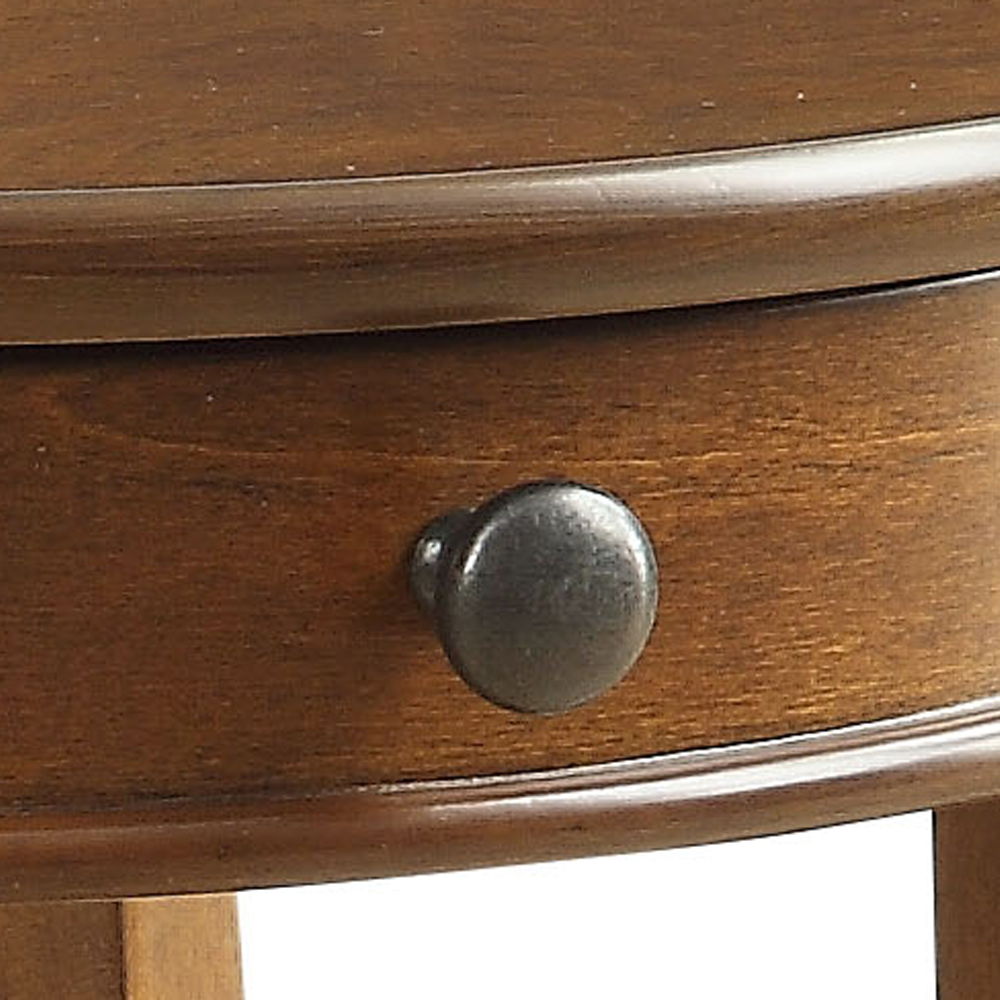 Alysa - Accent Table - Walnut, light brown, view 6