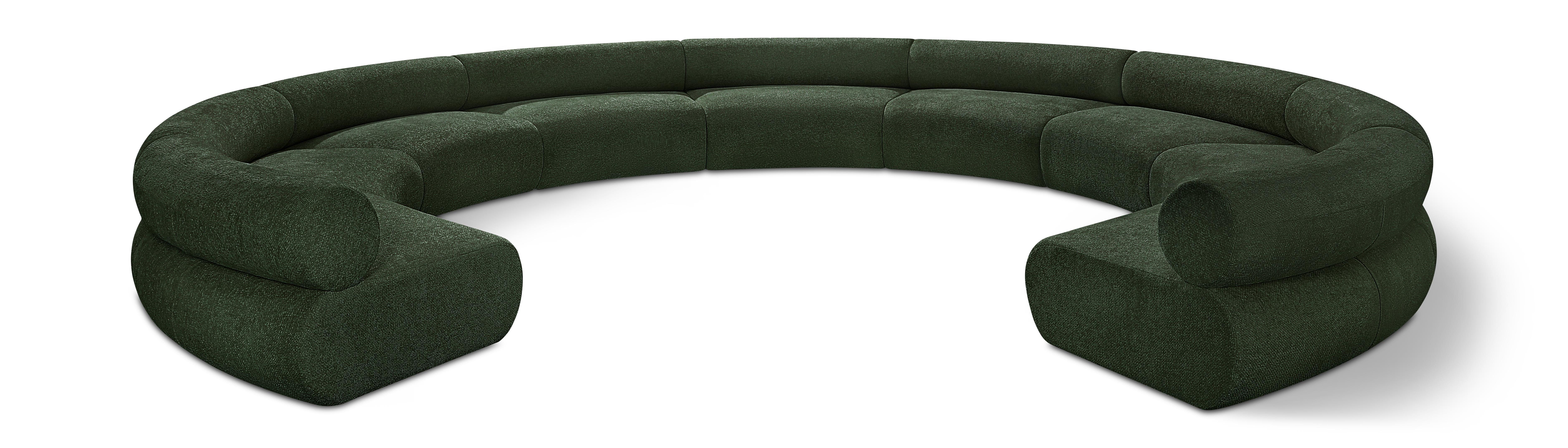 Bale - 9 Piece Modular Sofa - Green