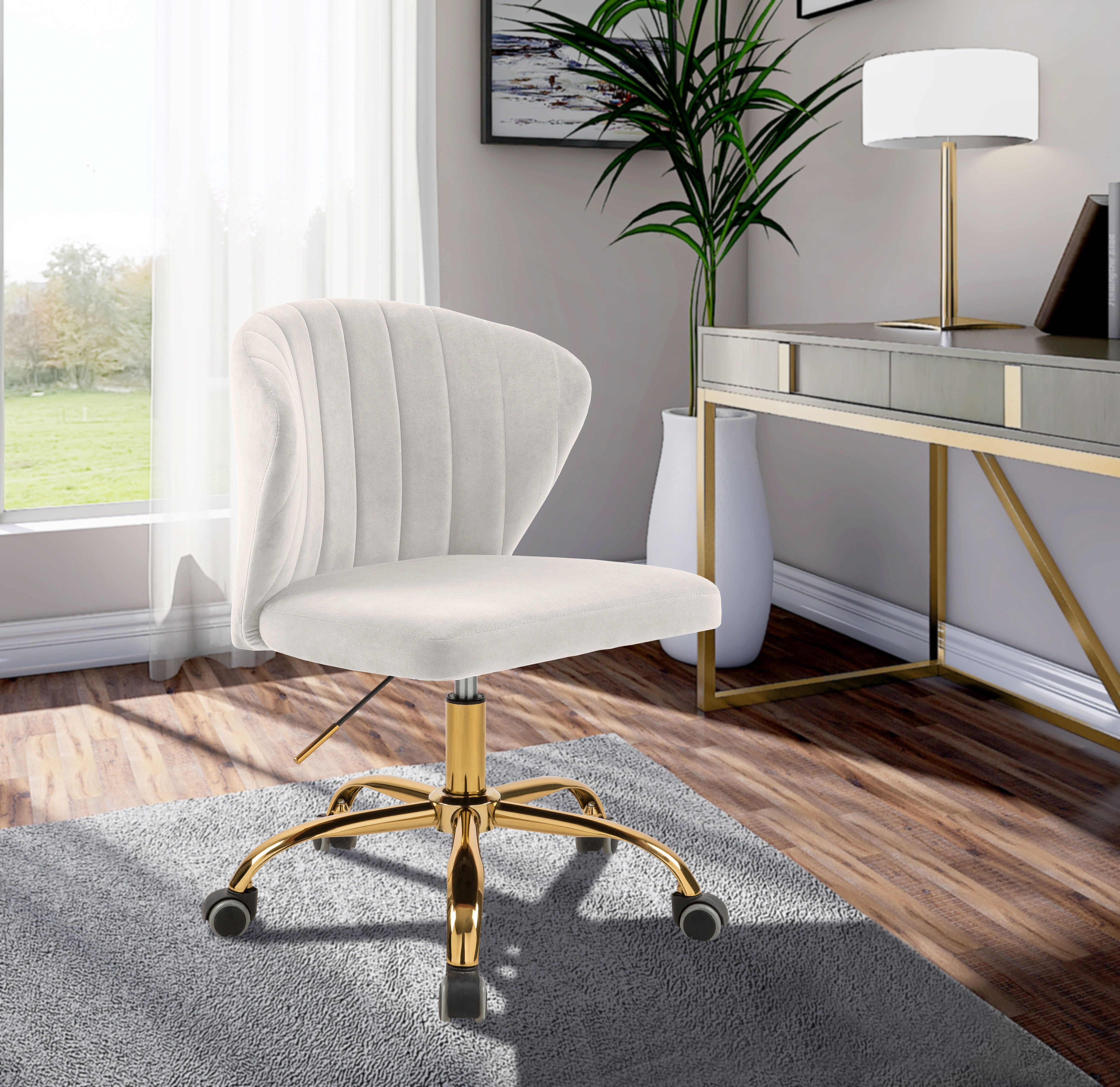 Finley - Office Chair - Cream