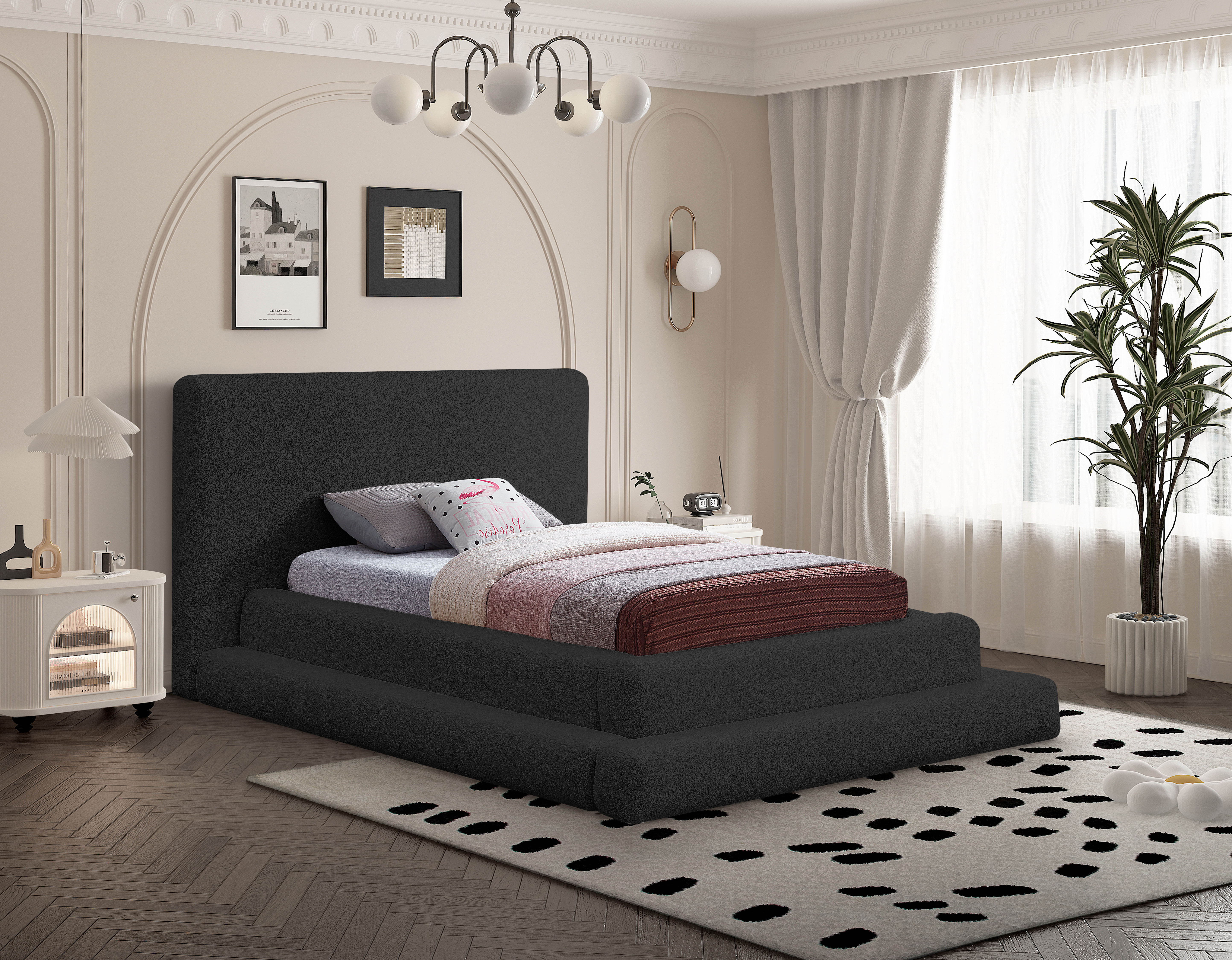 Dane - Twin Bed - Black