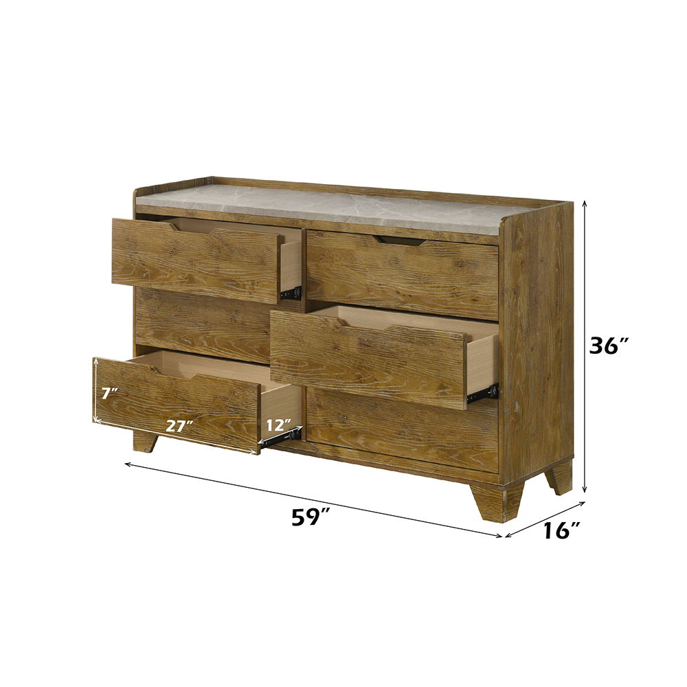 Garcia - Dresser - Light Brown, light brown, view 5