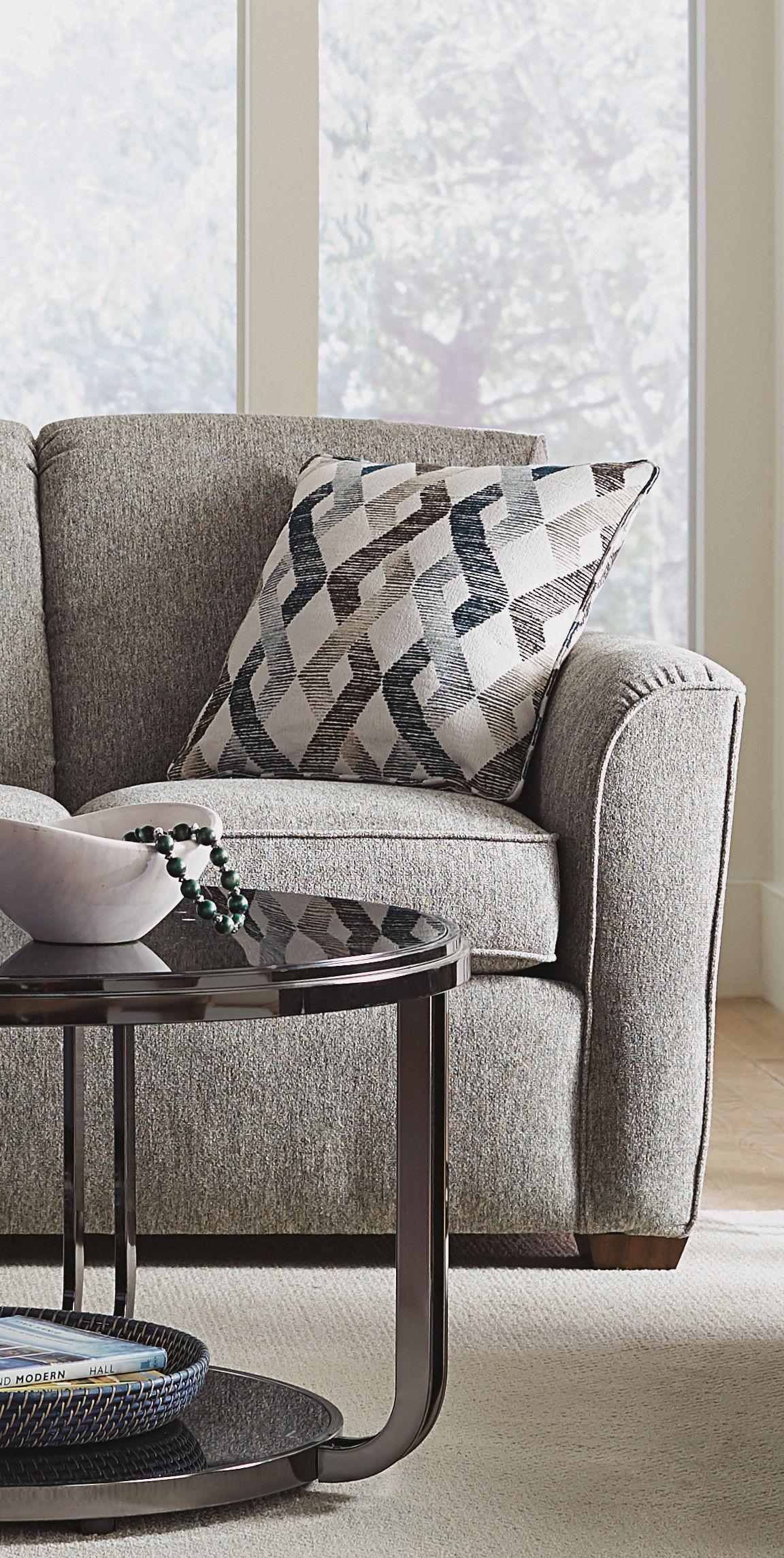 Lakewood - Fabric Sofa, dark gray, view 8