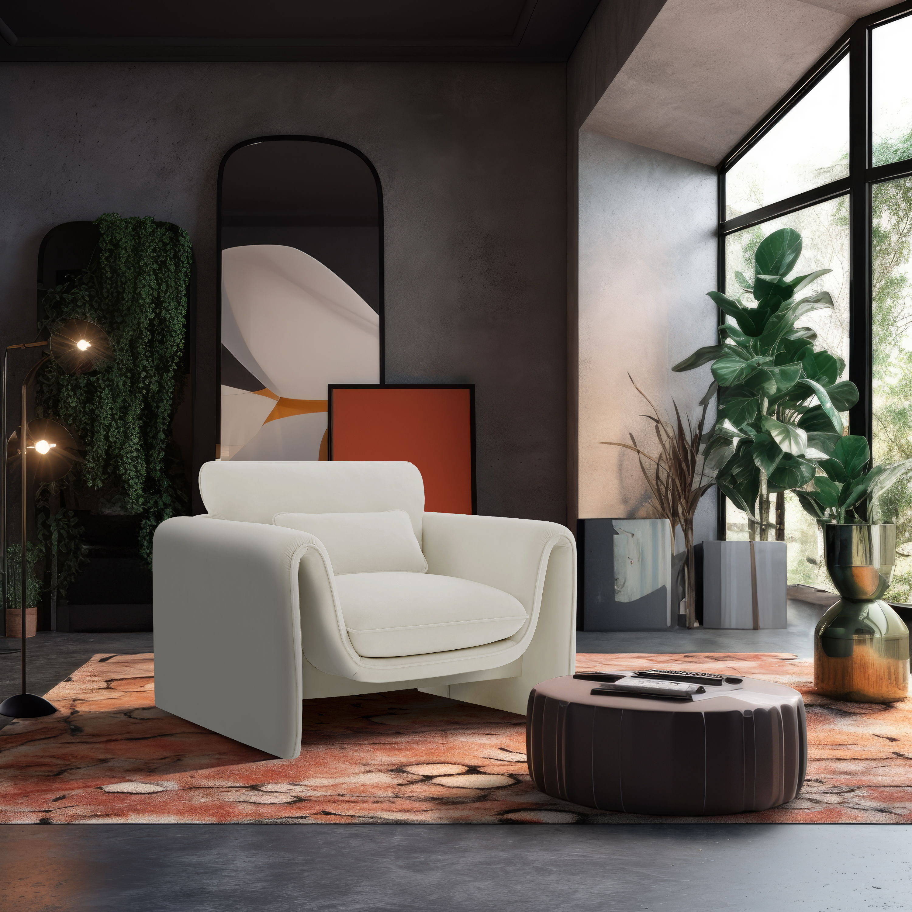 Sloan - Chair - Cream