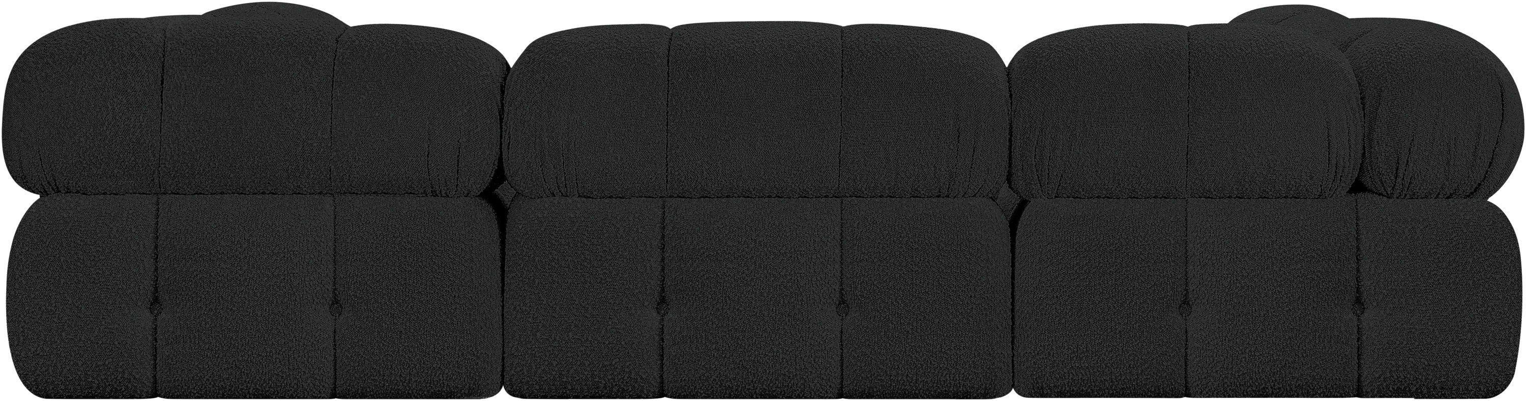 Ames - 6 Piece Modular Sectional - Black