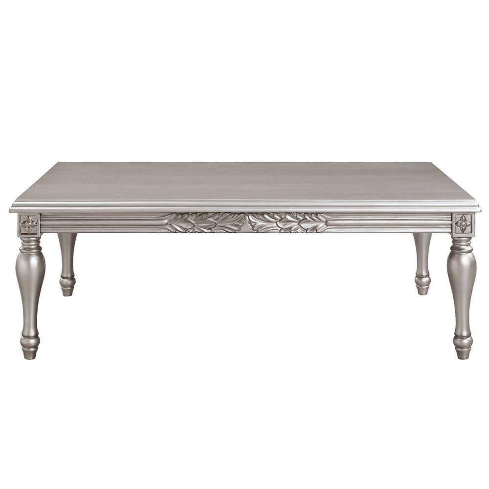 Pelumi - Coffee Table - Platinum, silver, view 5