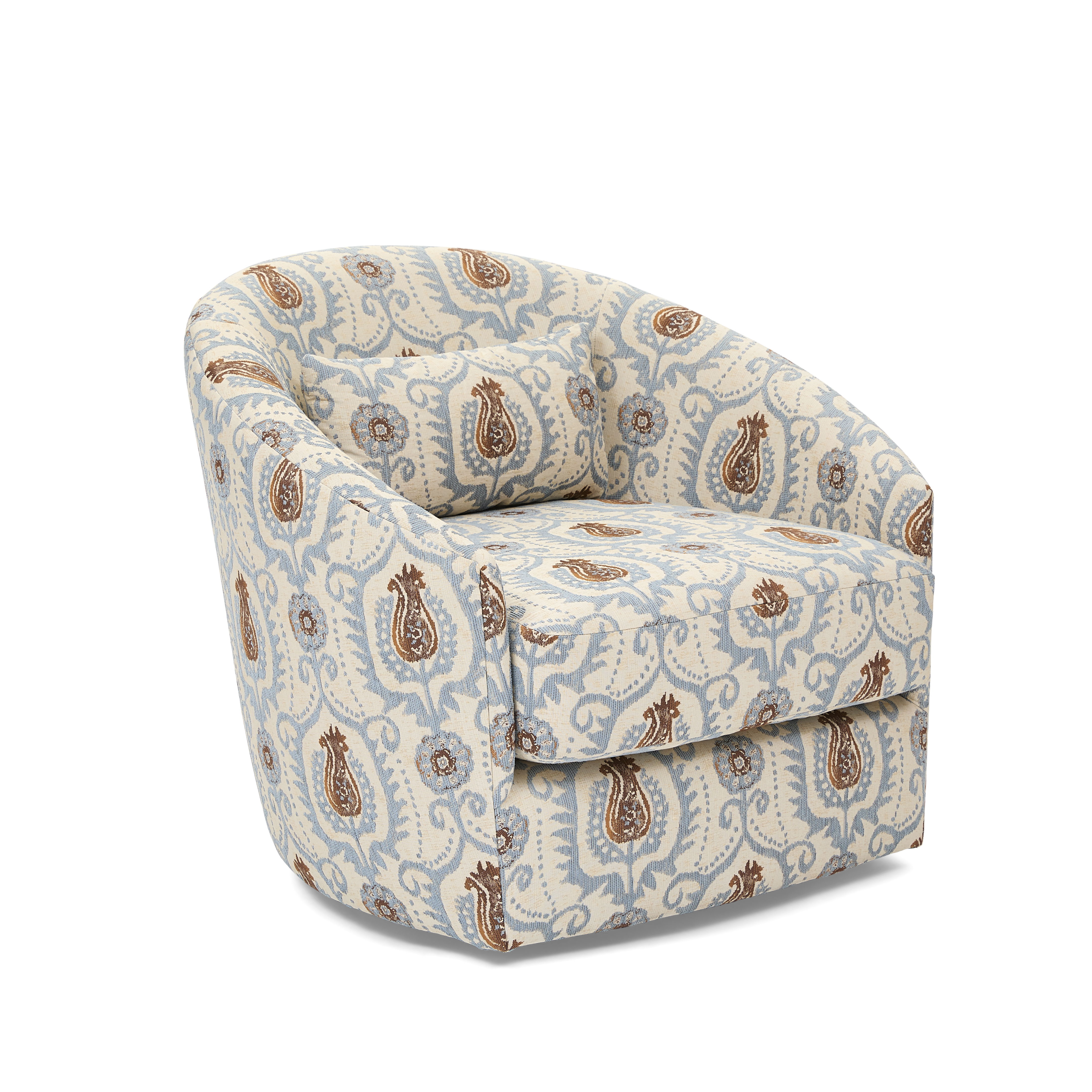 Shelly - Swivel Chair, dark red, view 2