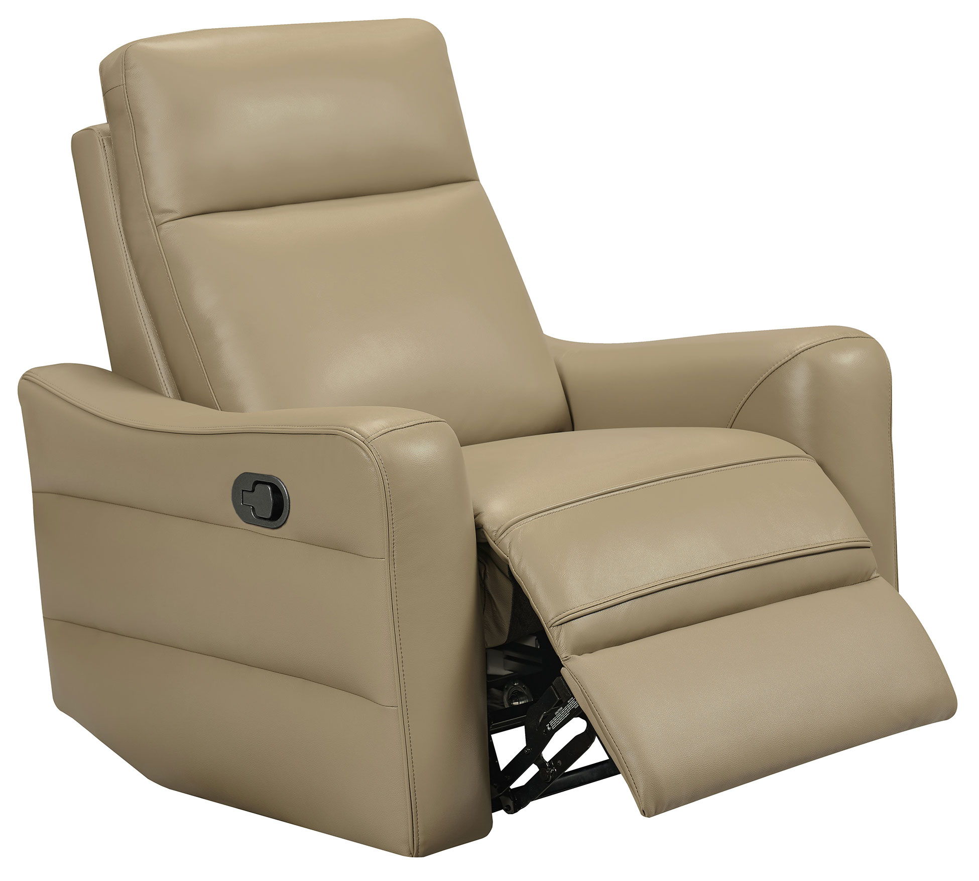 3517 - Chair With Manual Recliner - Taupe