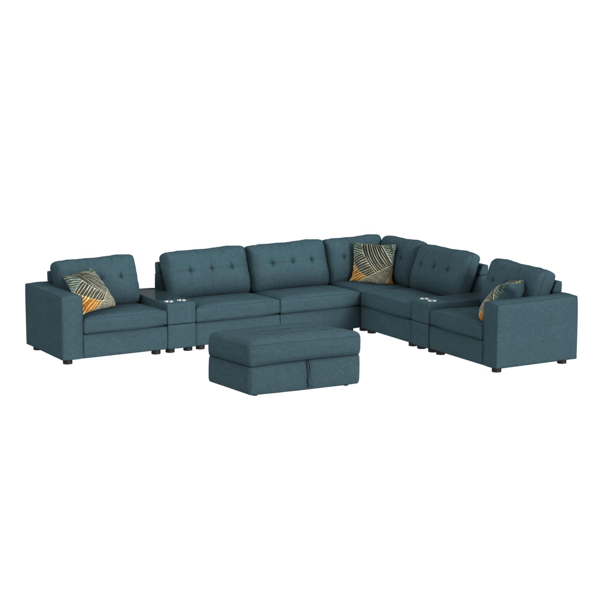 9 Pc · Living Room Set