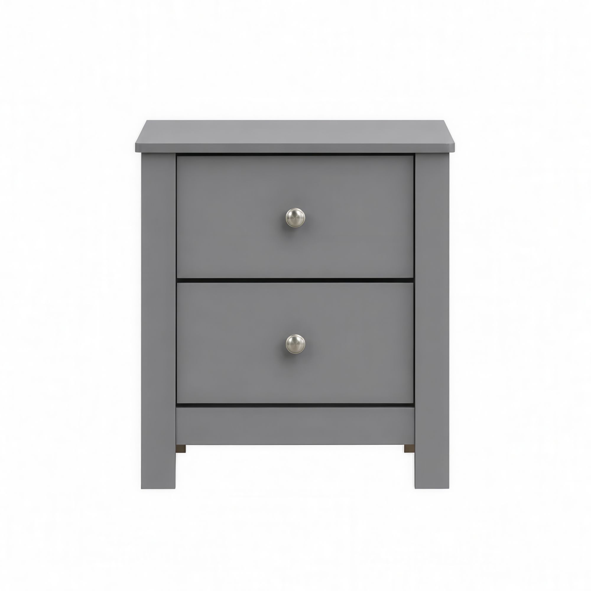 Sami - Youth 2-Drawer Nightstand - Gray