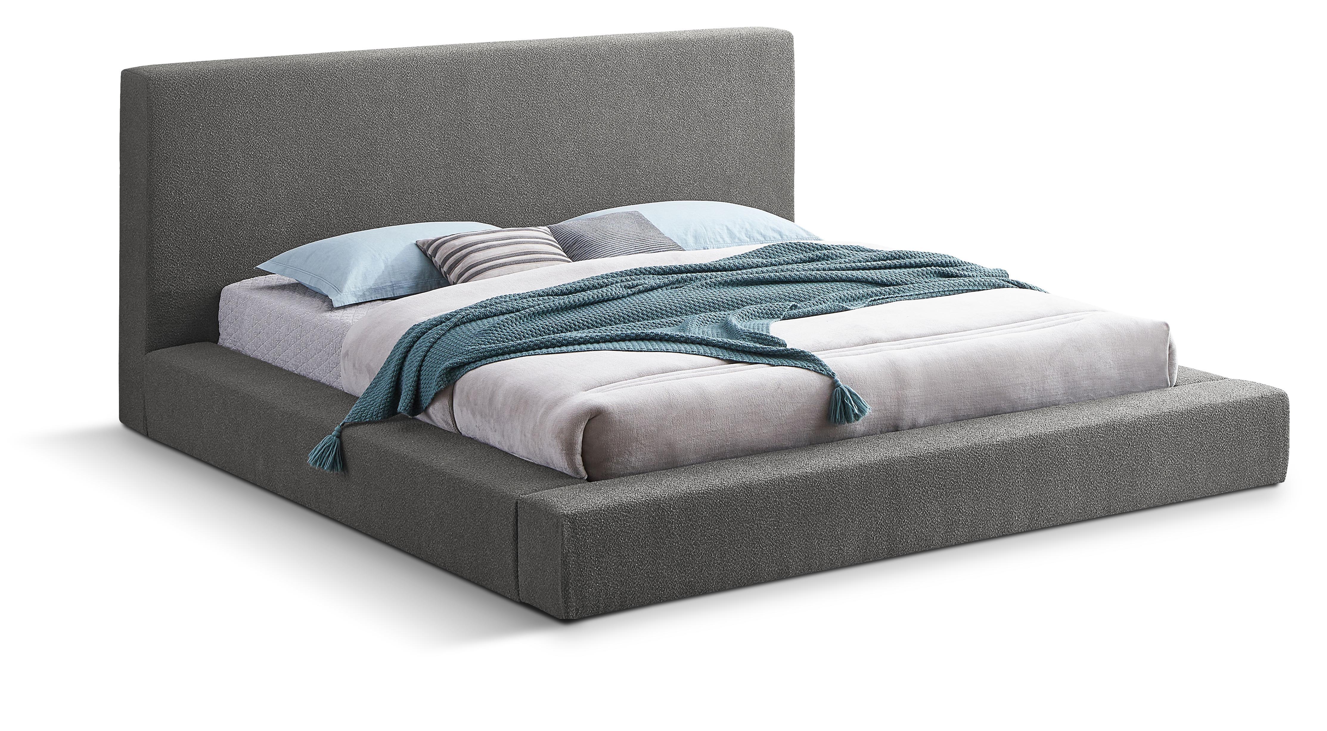 Terra - King Bed - Gray